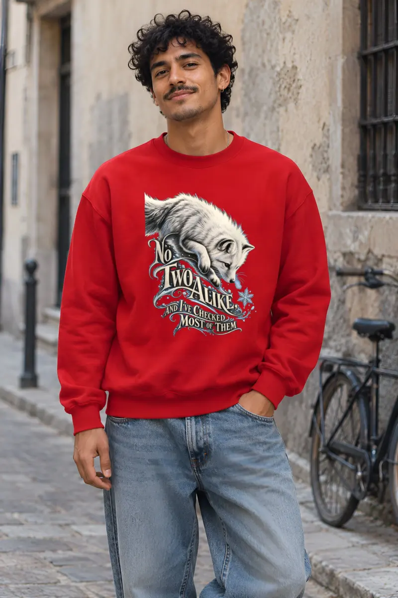 “No Two Alike” Heavy Blend Unisex Crewneck Sweatshirt