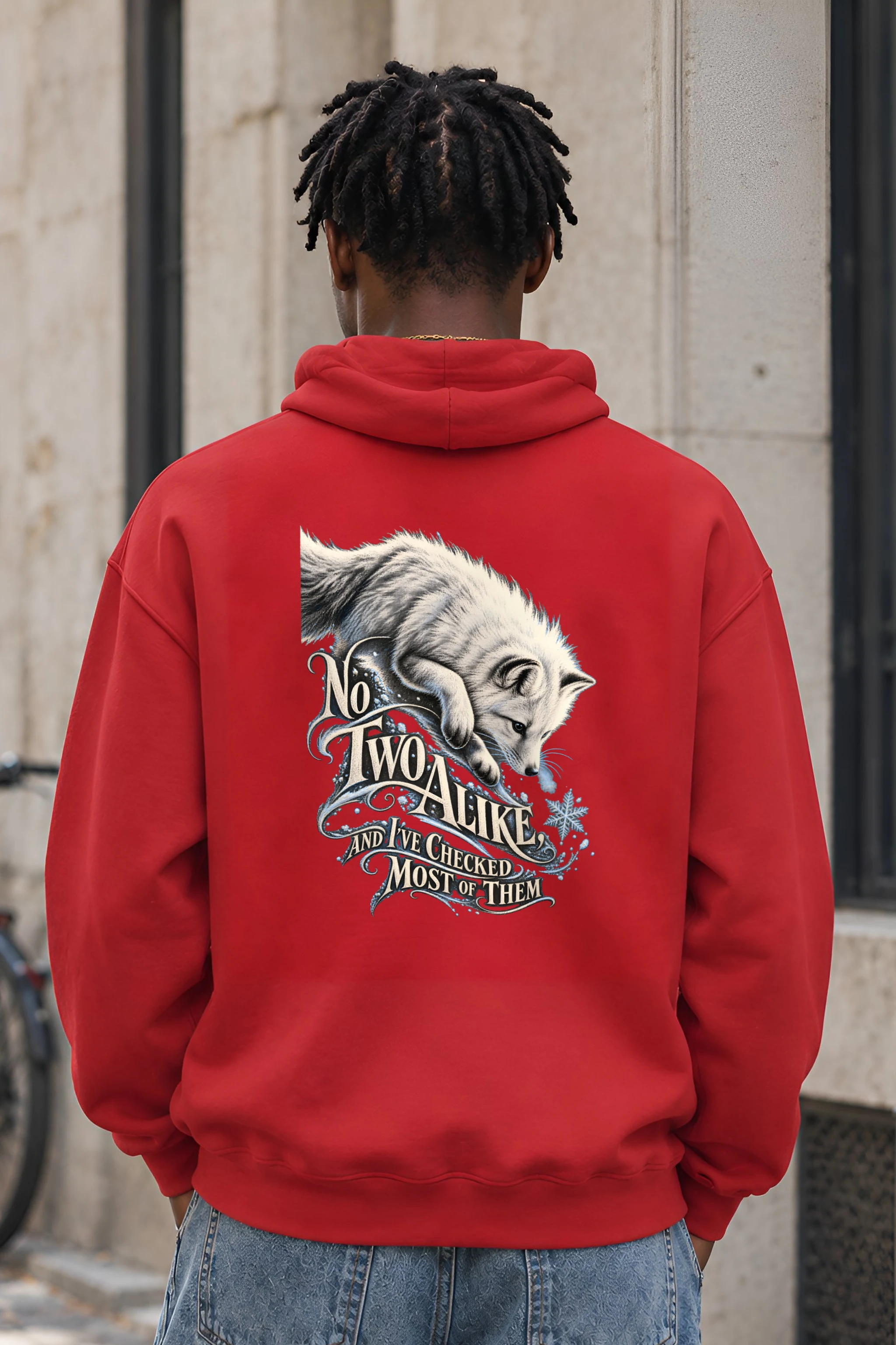 "No Two Alike" Heavy Blend Unisex Pullover Hoodie