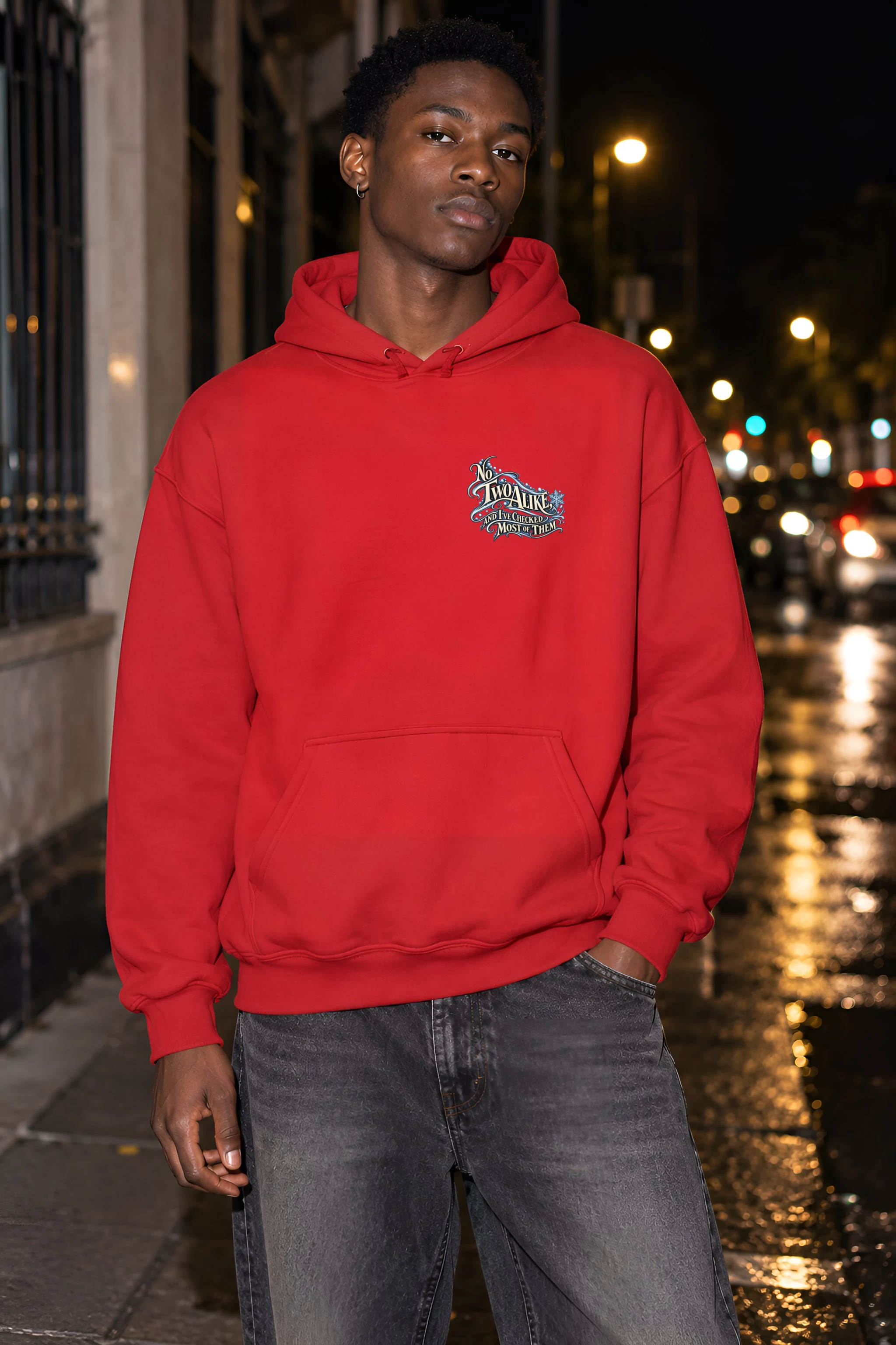 "No Two Alike" Heavy Blend Unisex Pullover Hoodie