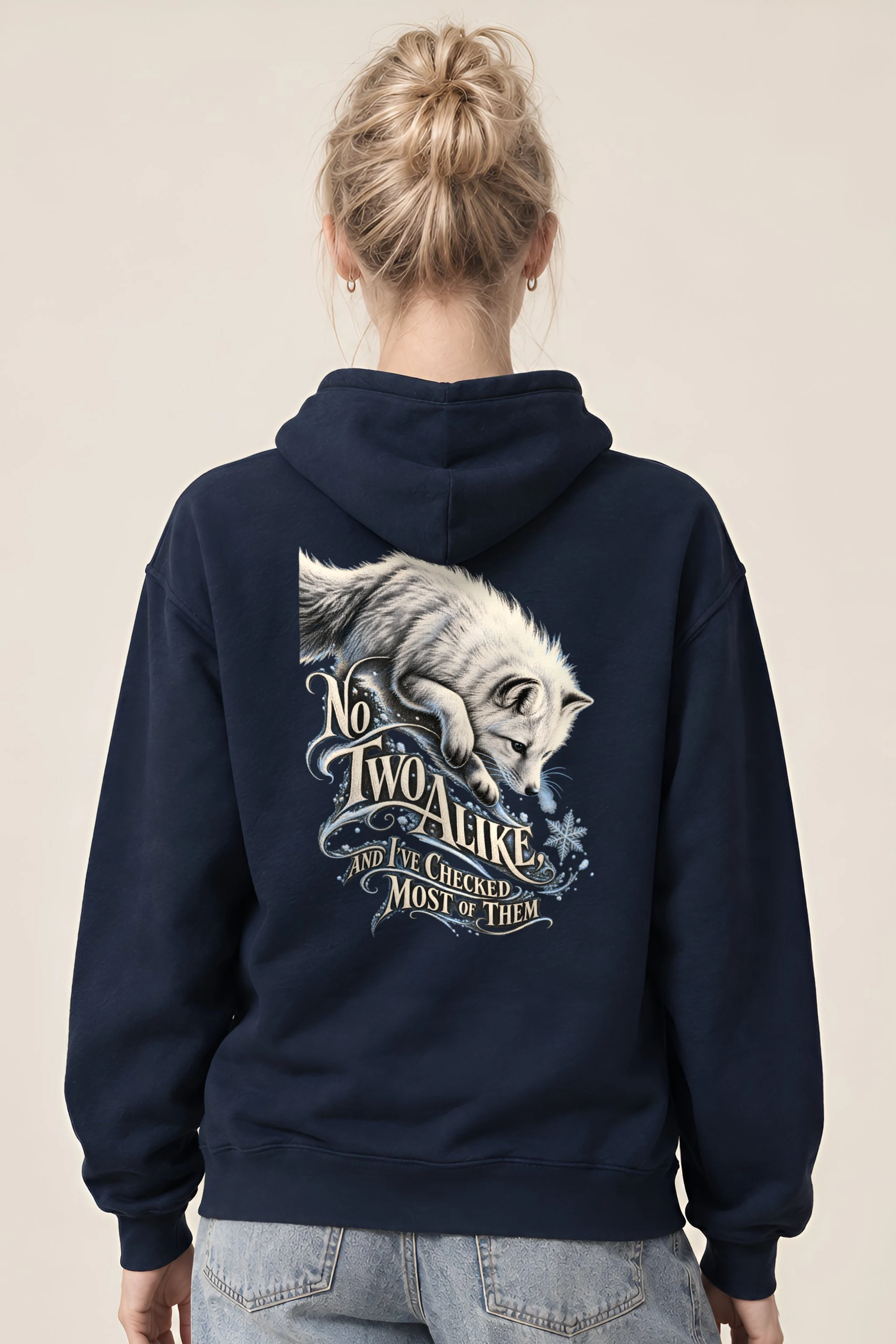 "No Two Alike" Heavy Blend Unisex Pullover Hoodie