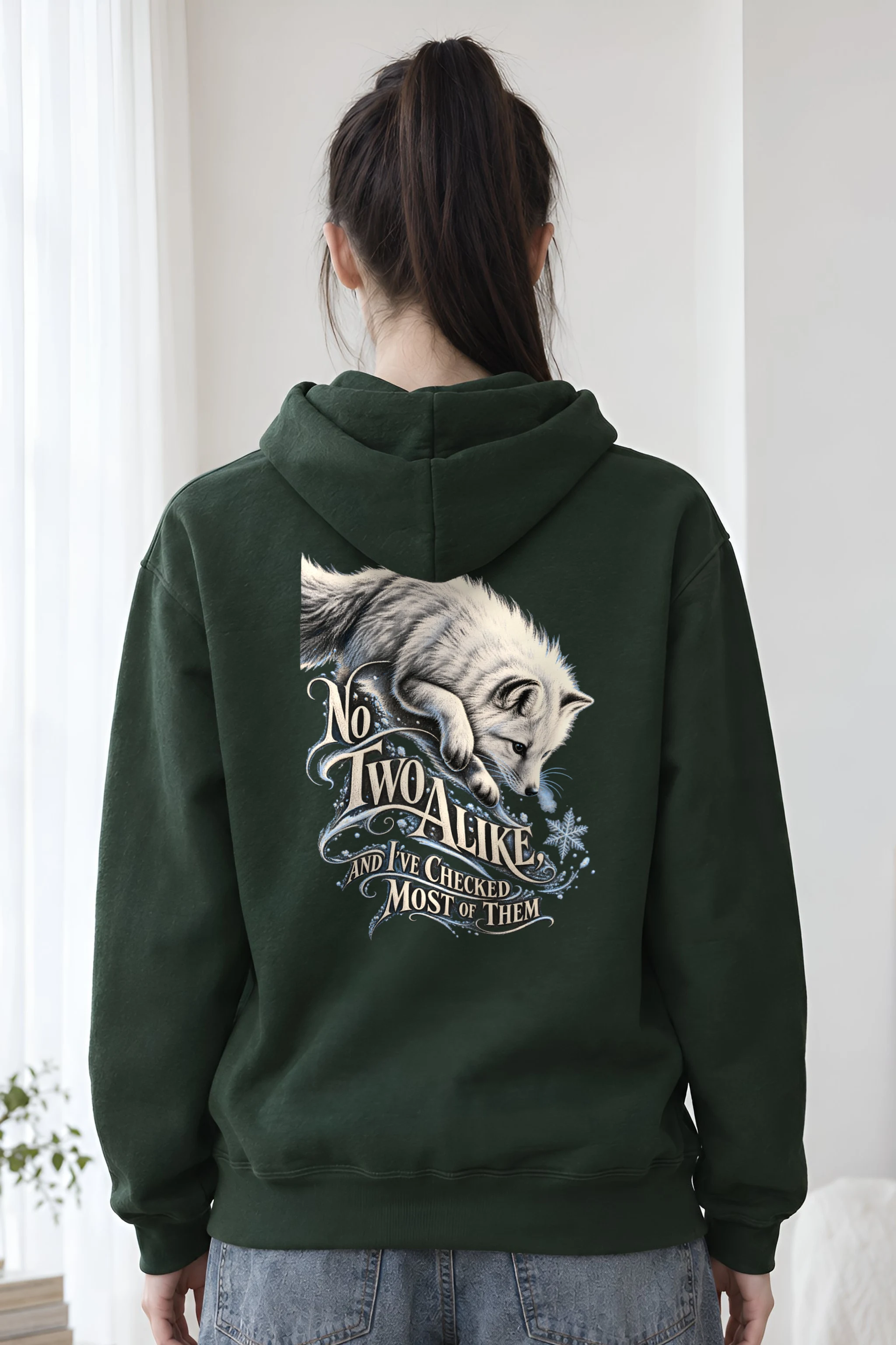 "No Two Alike" Heavy Blend Unisex Pullover Hoodie