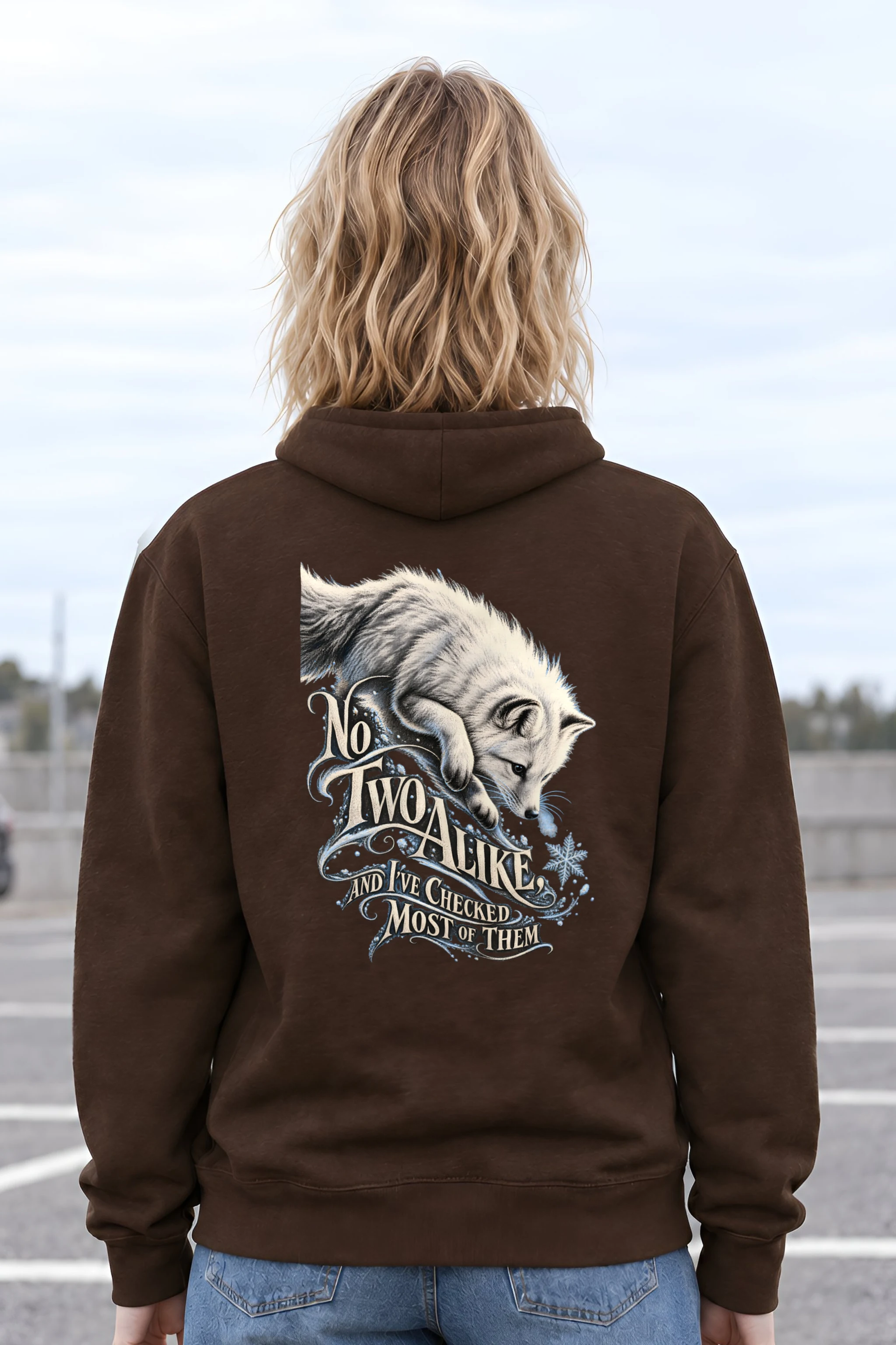 "No Two Alike" Heavy Blend Unisex Pullover Hoodie