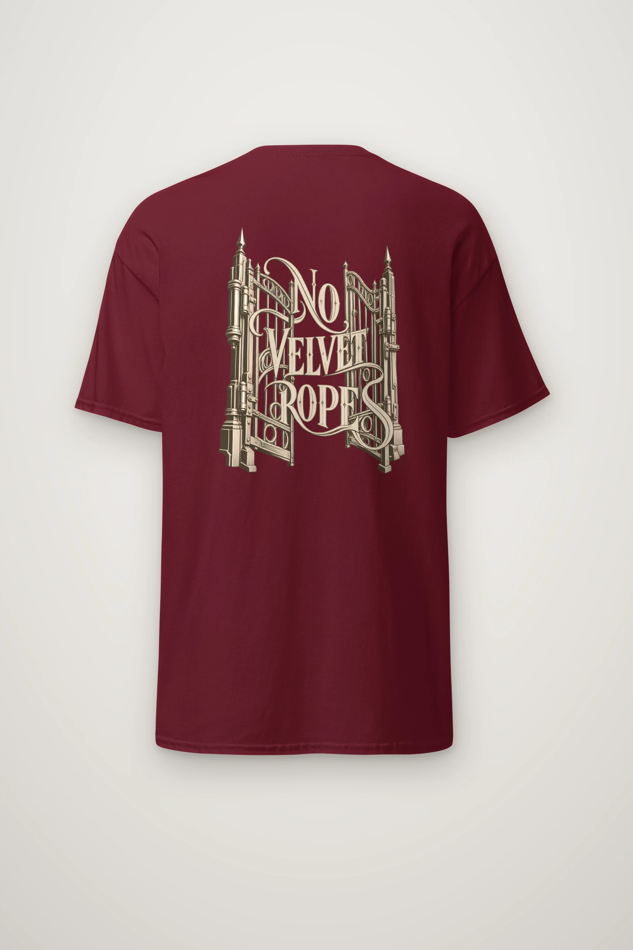 "No Velvet Ropes" Heavyweight Unisex Crewneck T-shirt