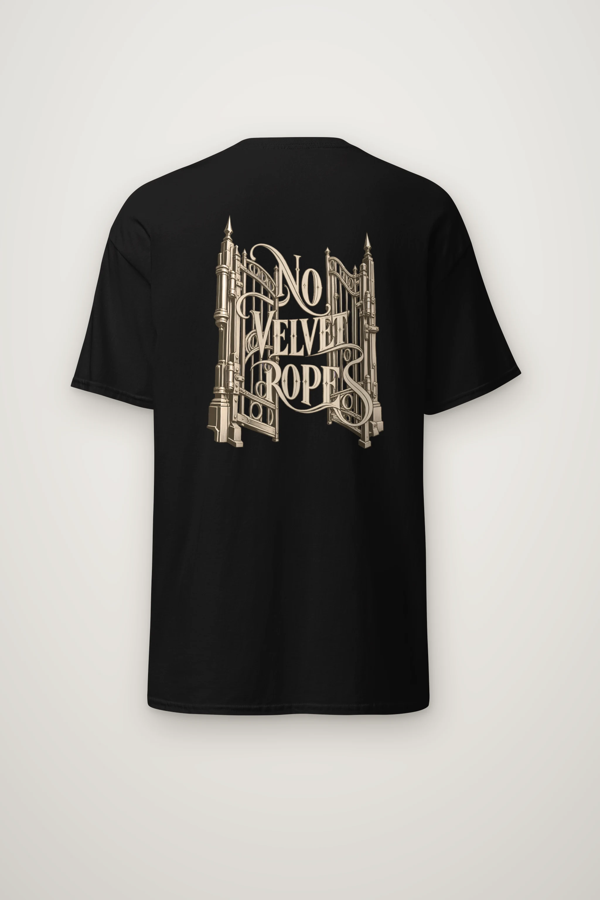 "No Velvet Ropes" Heavyweight Unisex Crewneck T-shirt