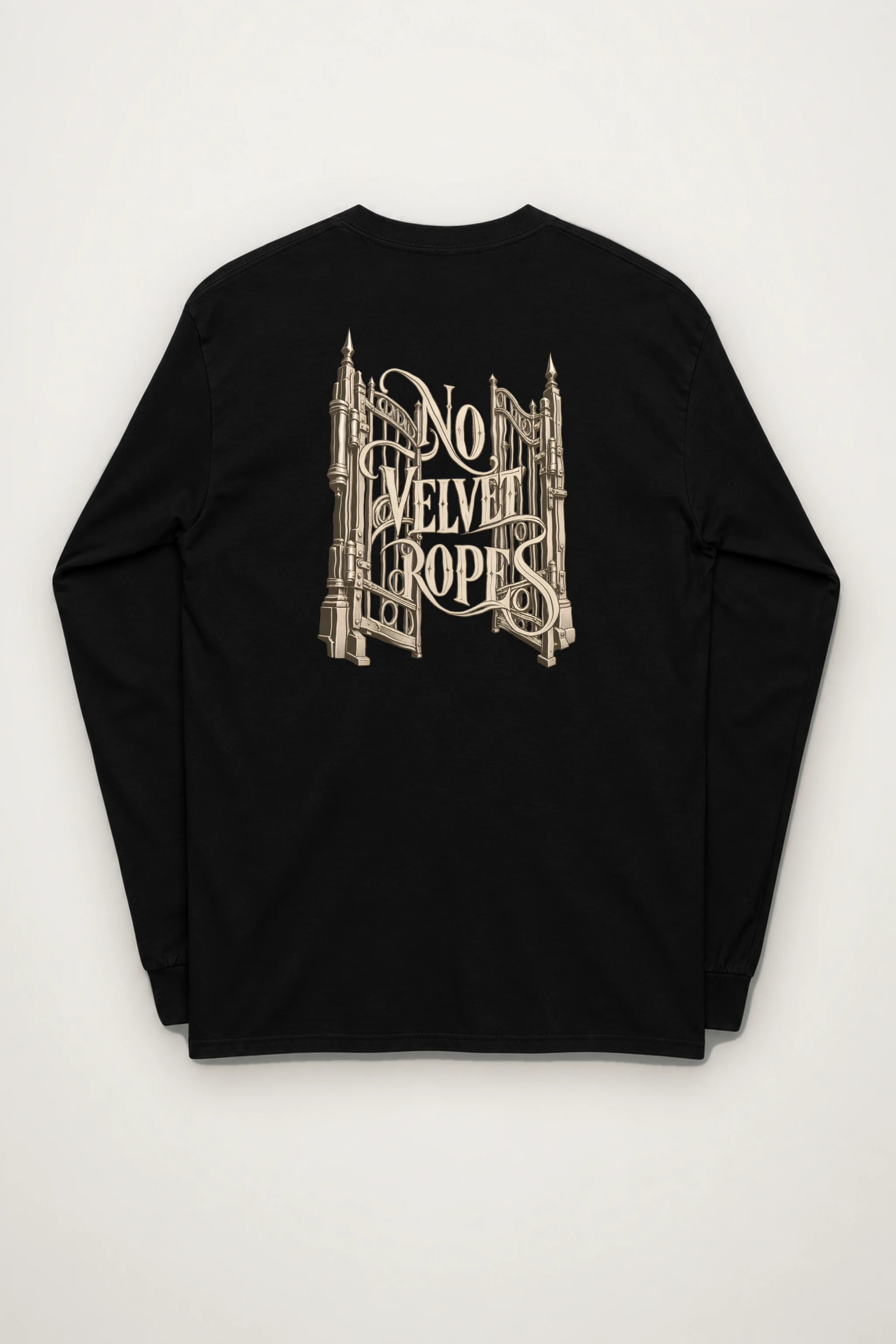"No Velvet Ropes" Unisex Longsleeve T-shirt