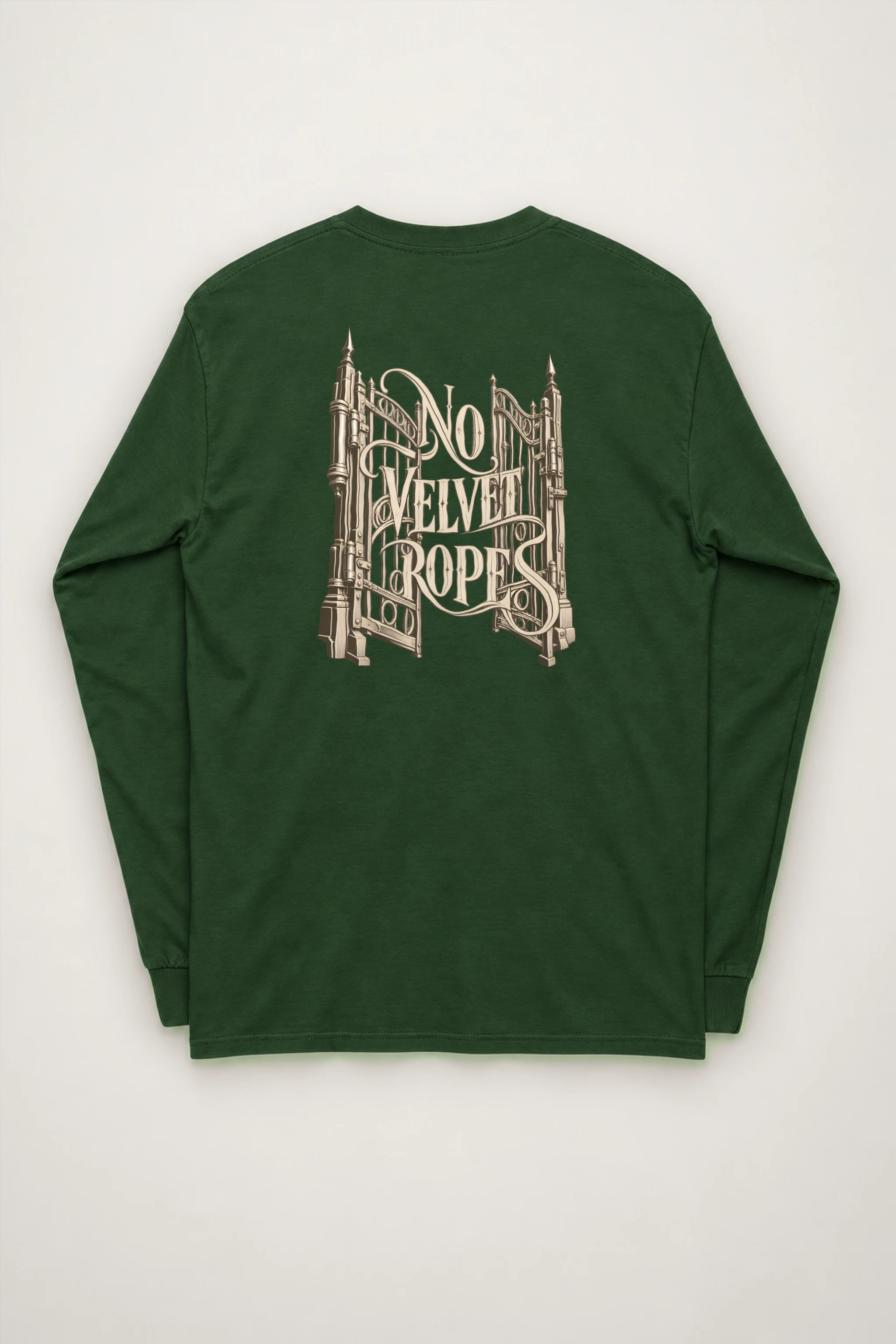 "No Velvet Ropes" Unisex Longsleeve T-shirt