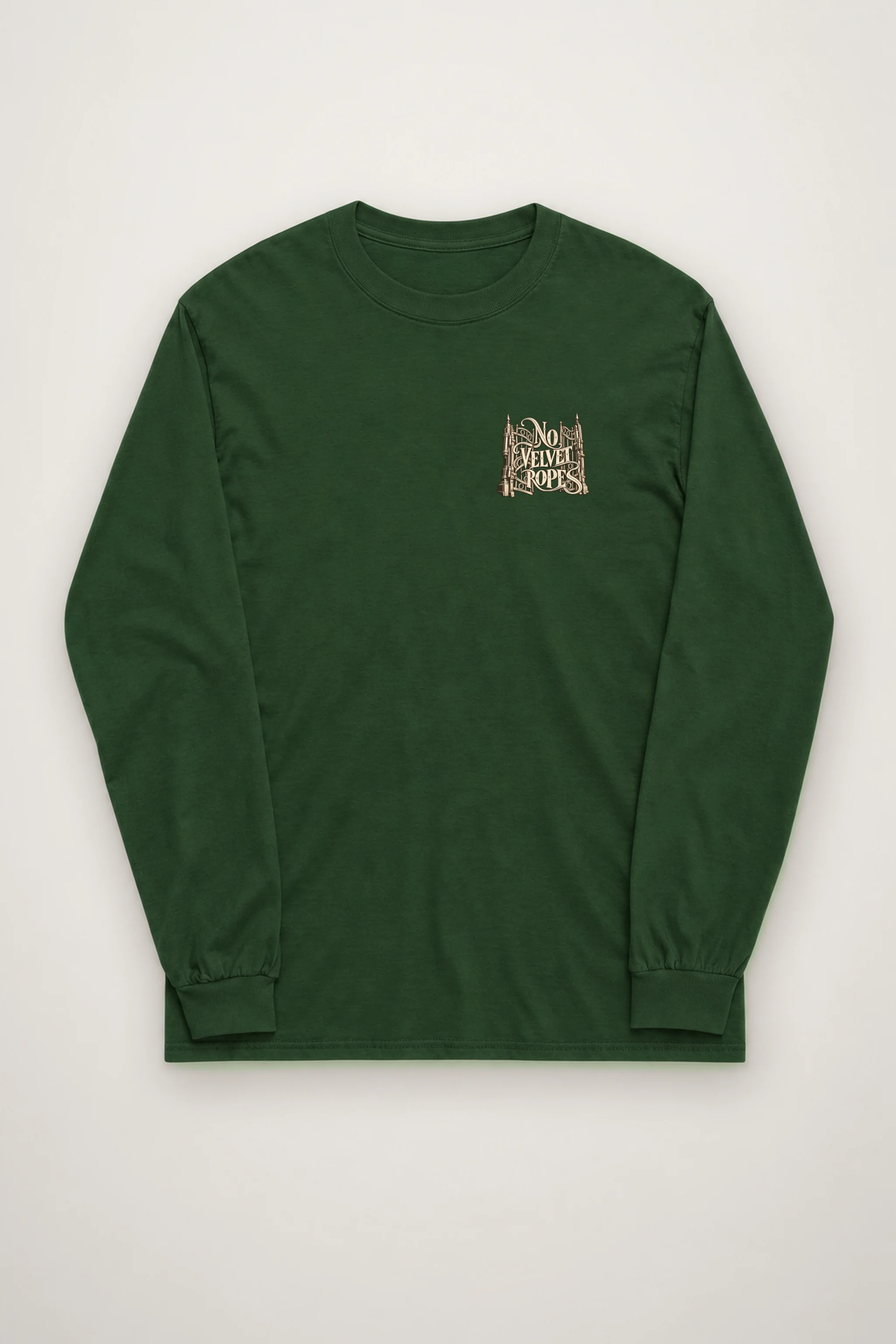 "No Velvet Ropes" Unisex Longsleeve T-shirt