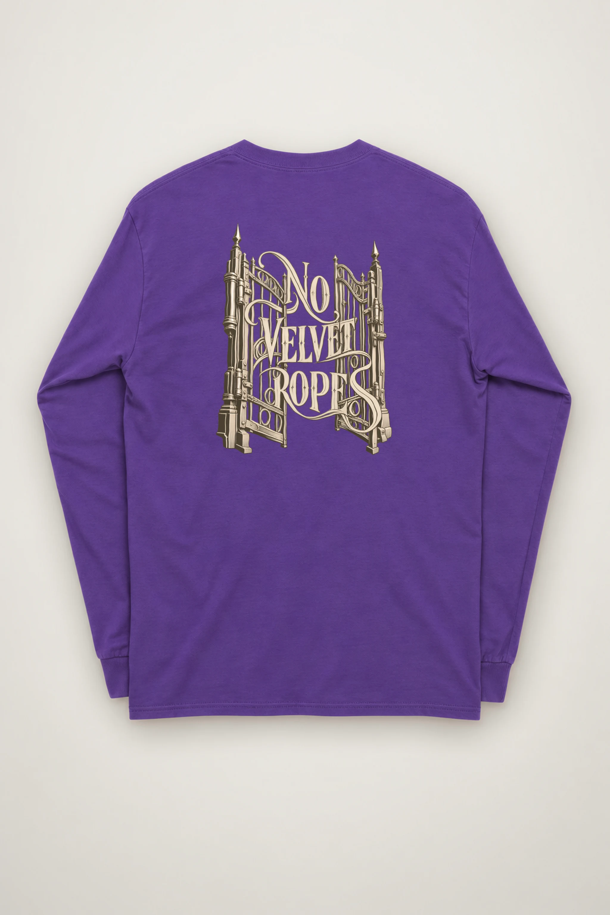 "No Velvet Ropes" Unisex Longsleeve T-shirt