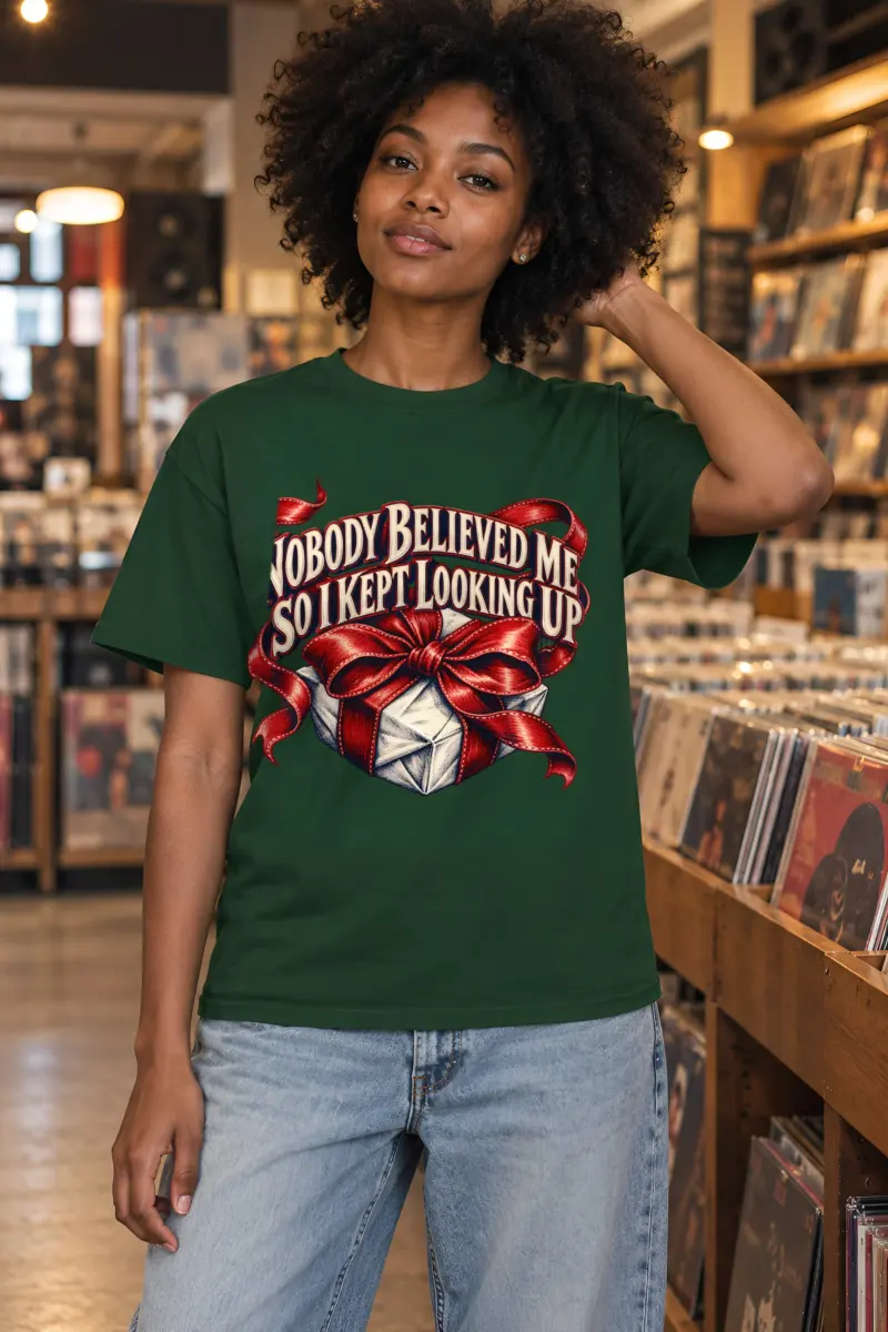 “Nobody Believed Me Gift” Heavyweight Unisex Crewneck T-shirt