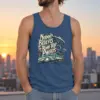 "Nobody Believes My Road Trip Photos" Unisex Jersey Tank