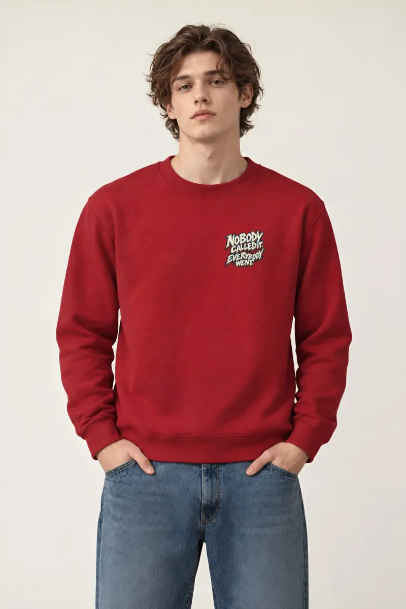 "Nobody Called It Everybody Went" Heavy Blend Unisex Crewneck Sweatshirt
