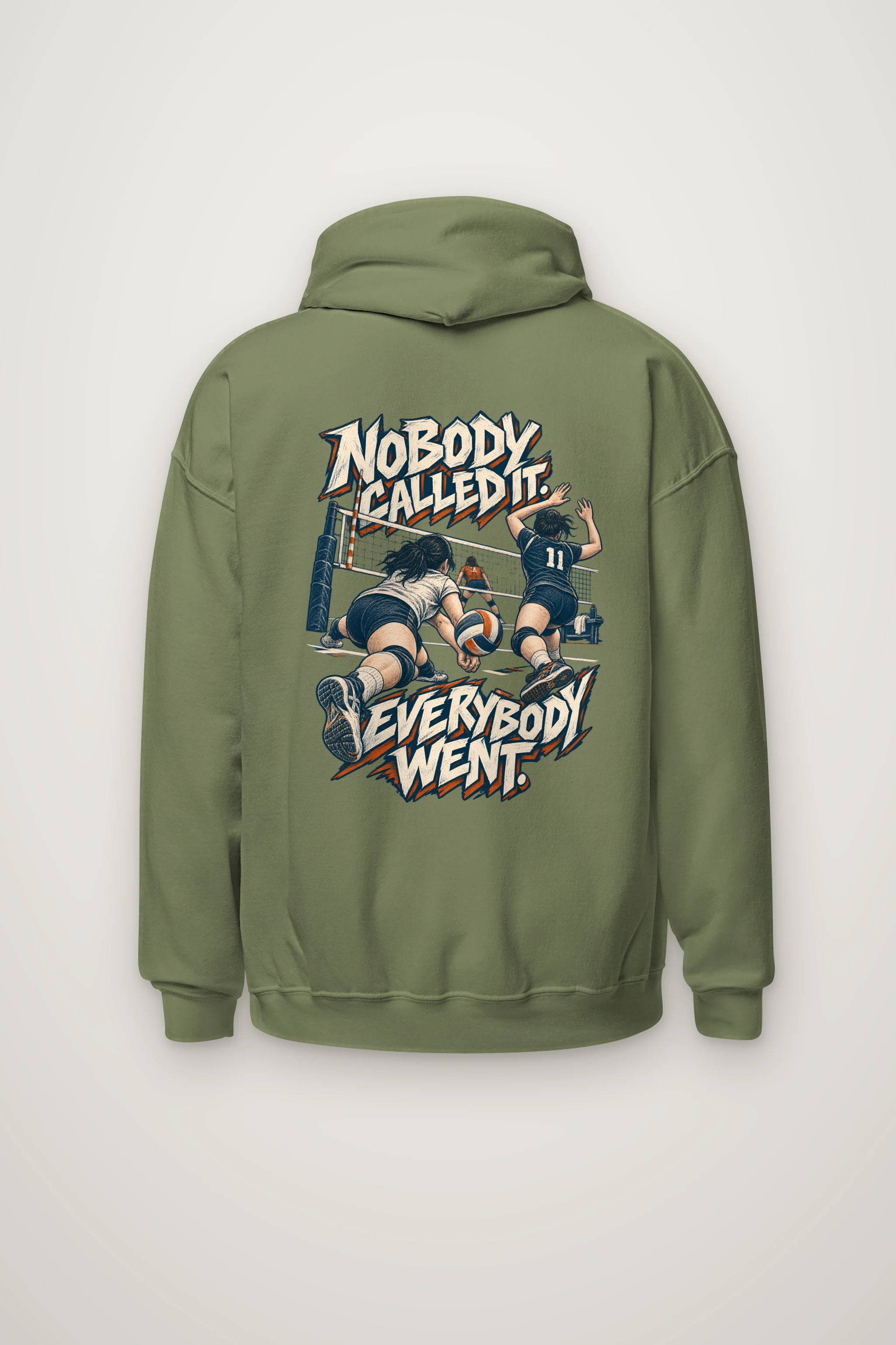 "Nobody Called It, Everybody Went" Heavy Blend Unisex Pullover Hoodie