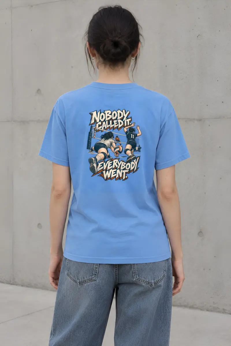 “Nobody Called It, Everybody Went” Heavyweight Unisex Crewneck T-shirt