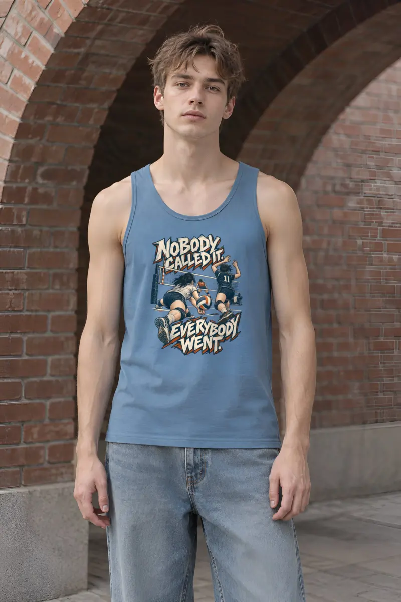 "Nobody Called It, Everybody Went" Unisex Jersey Tank