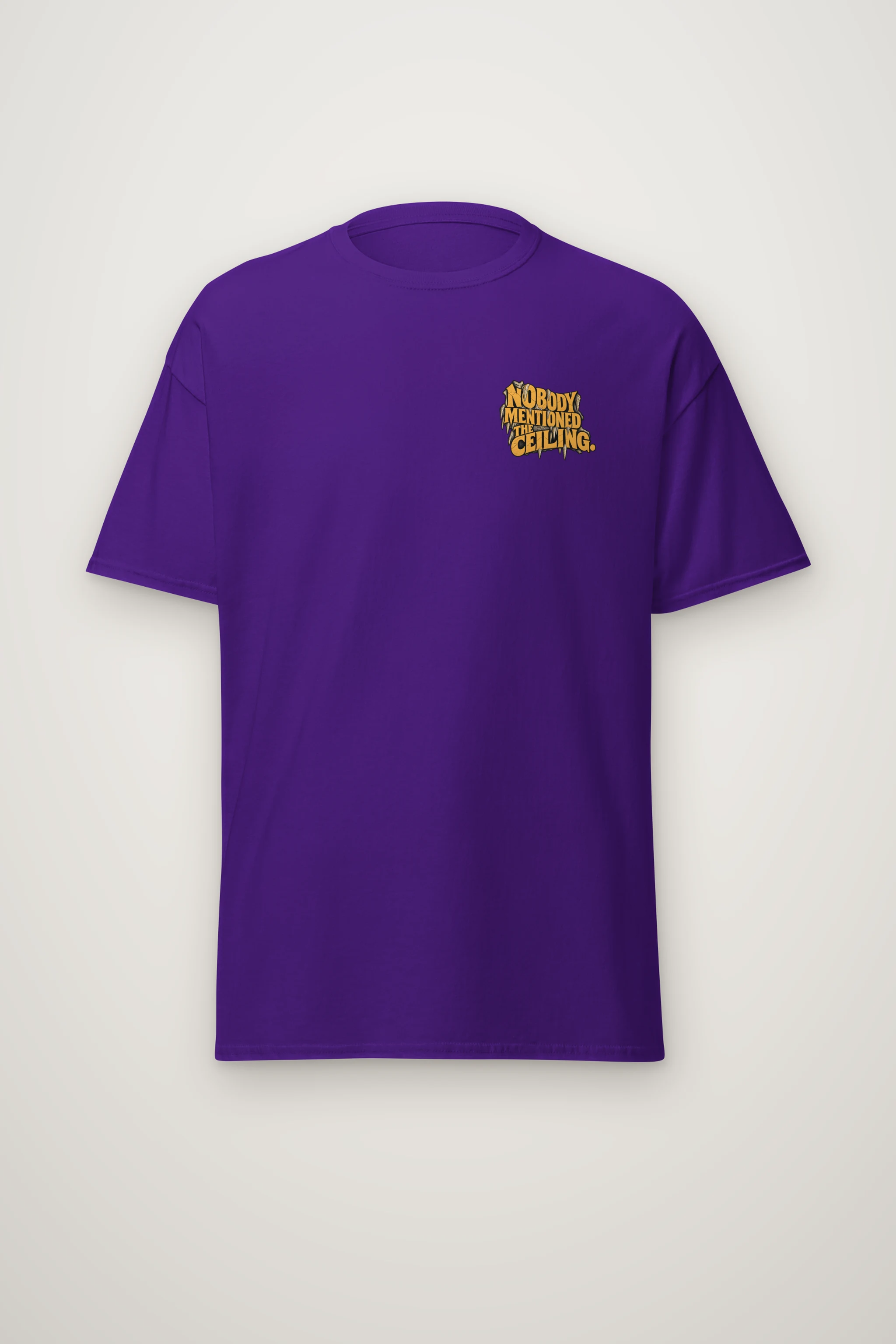 "Nobody Mentioned the Ceiling" Heavyweight Unisex Crewneck T-shirt