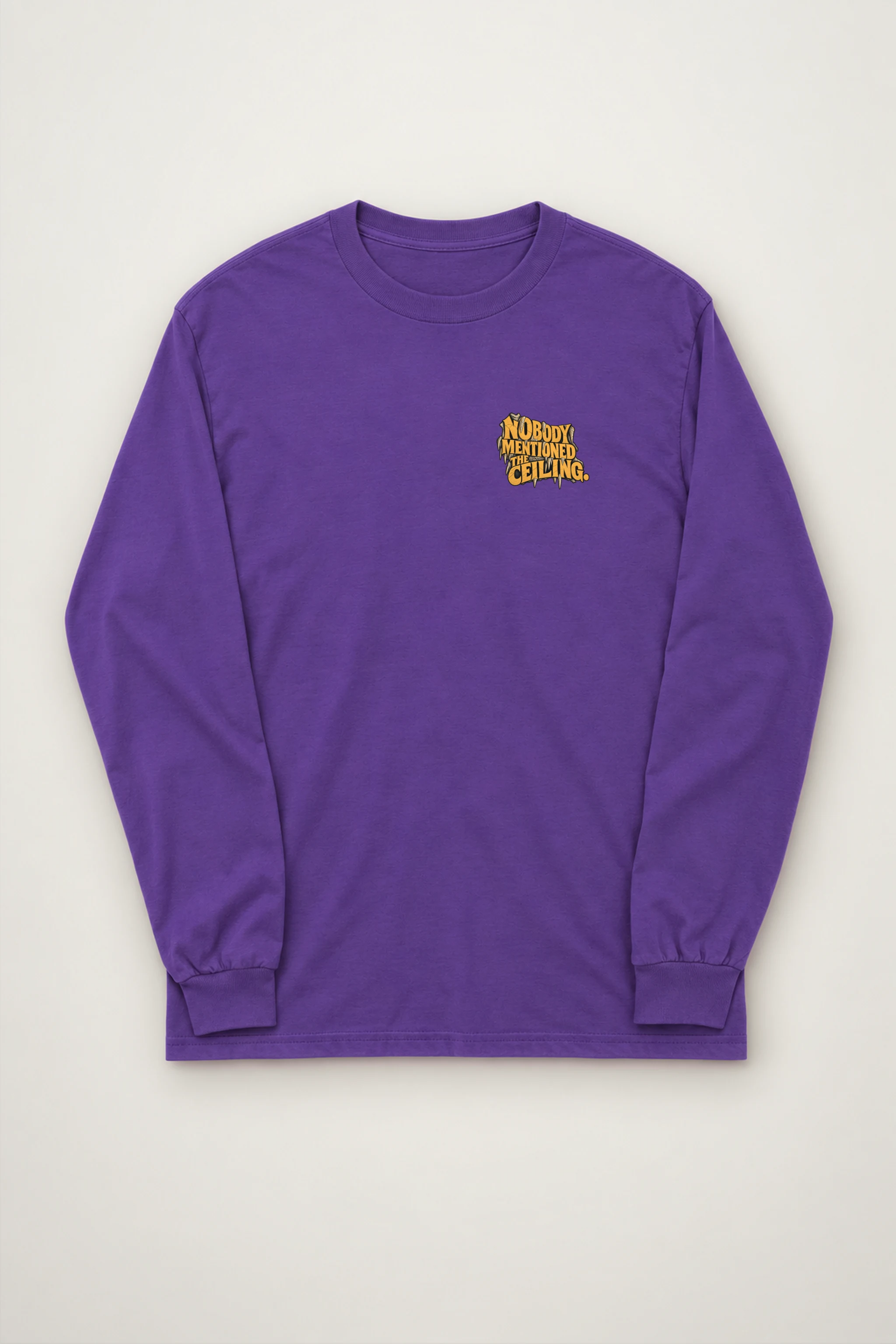 "Nobody Mentioned the Ceiling" Unisex Longsleeve T-shirt