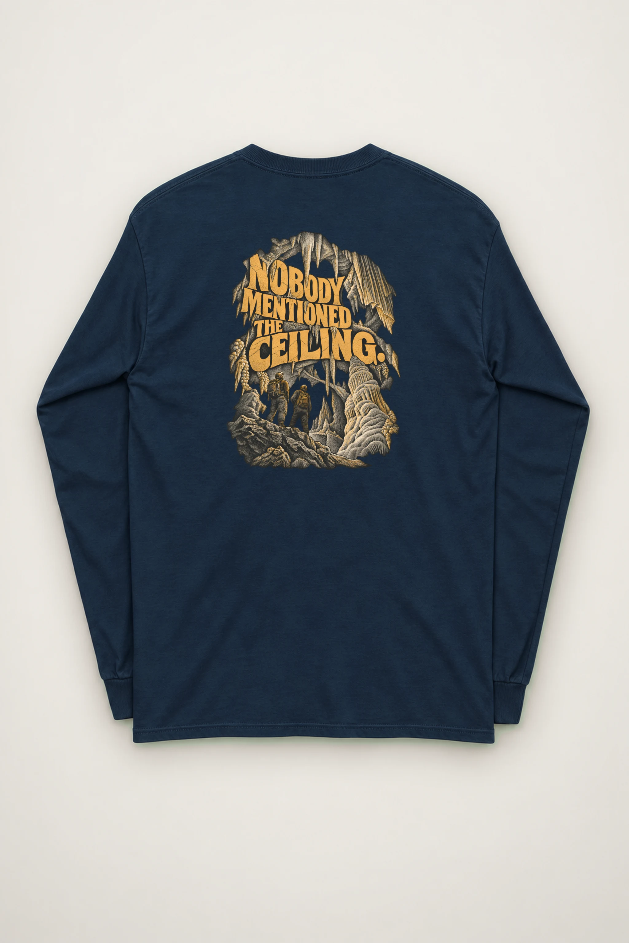 "Nobody Mentioned the Ceiling" Unisex Longsleeve T-shirt