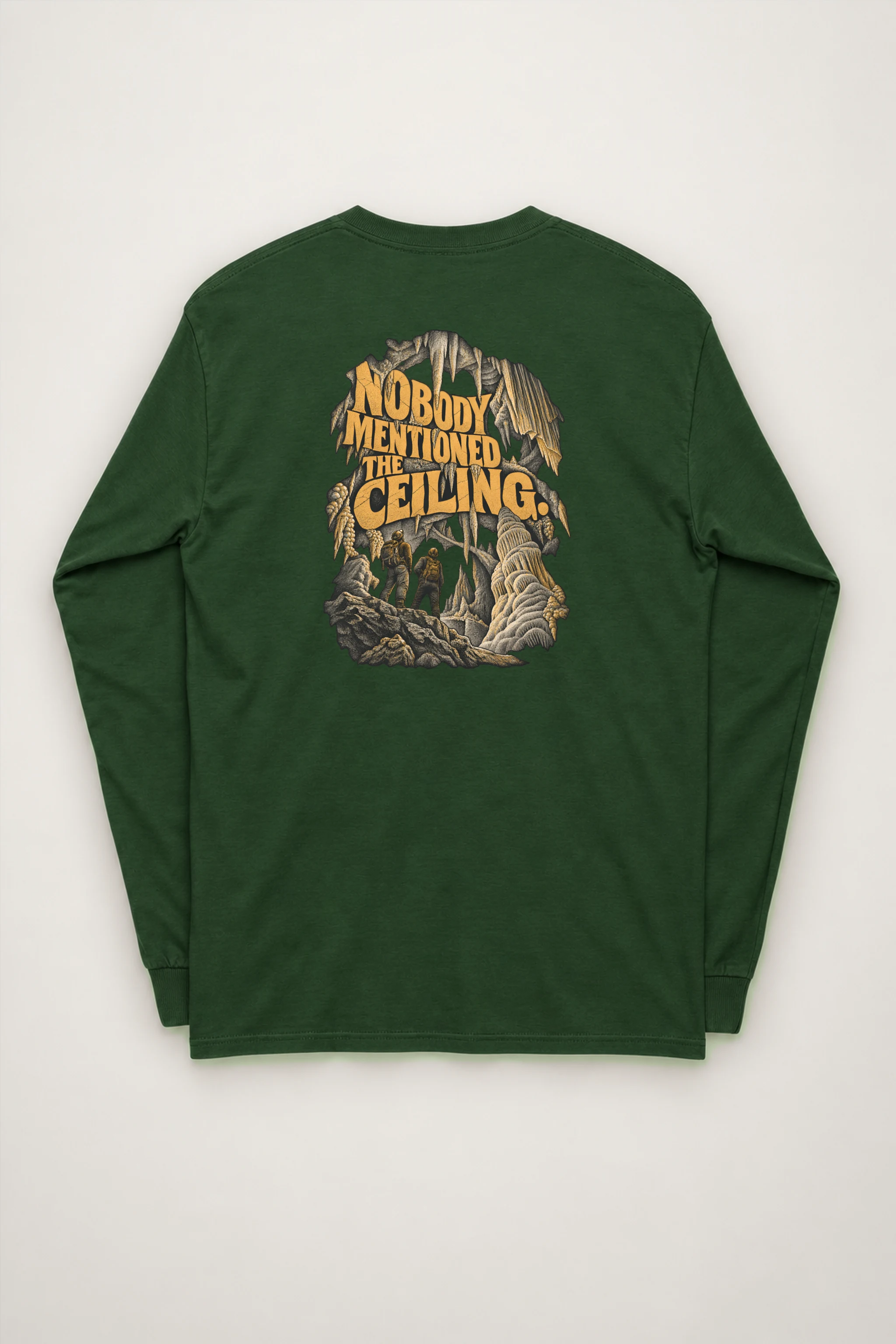 "Nobody Mentioned the Ceiling" Unisex Longsleeve T-shirt