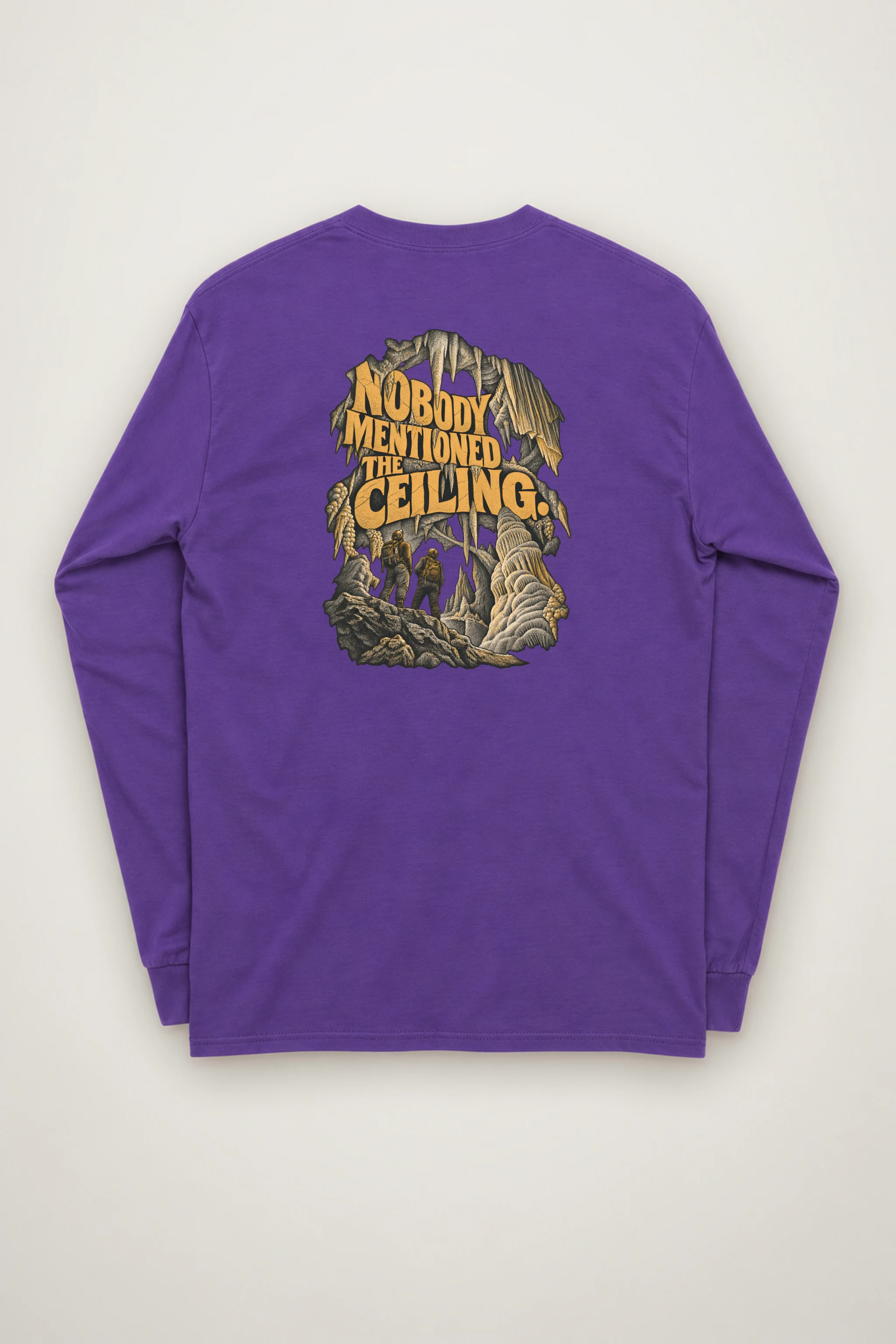"Nobody Mentioned the Ceiling" Unisex Longsleeve T-shirt