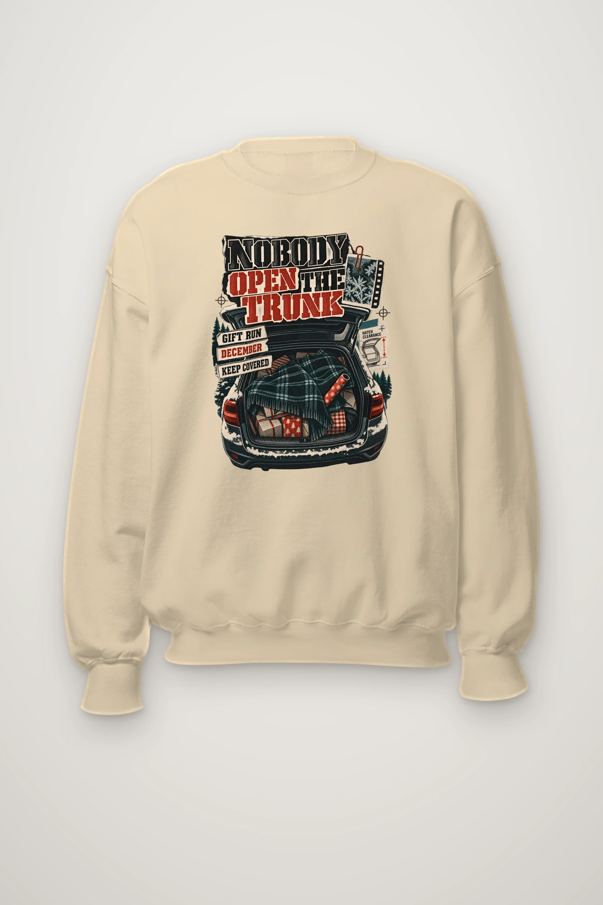 "Nobody Open The Trunk" Heavy Blend Unisex Crewneck Sweatshirt