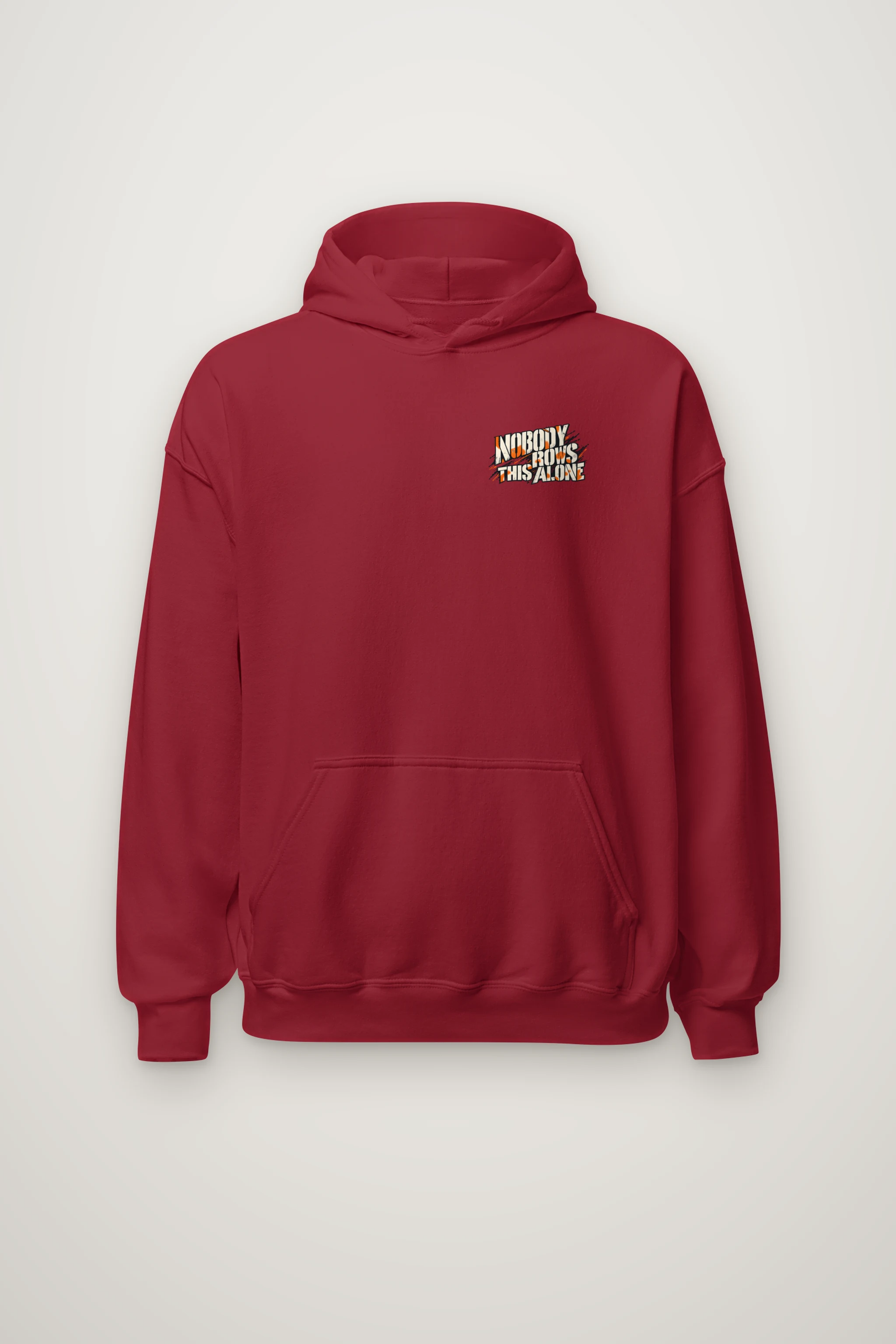 "Nobody Rows This Alone" Heavy Blend Unisex Pullover Hoodie