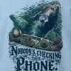 "Nobody's Checking Their Phone" Heavy Blend Unisex Crewneck Sweatshirt