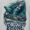 "Nobody's Checking Their Phone" Heavy Blend Unisex Pullover Hoodie