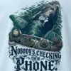 "Nobody's Checking Their Phone" Heavyweight Unisex Crewneck T-shirt