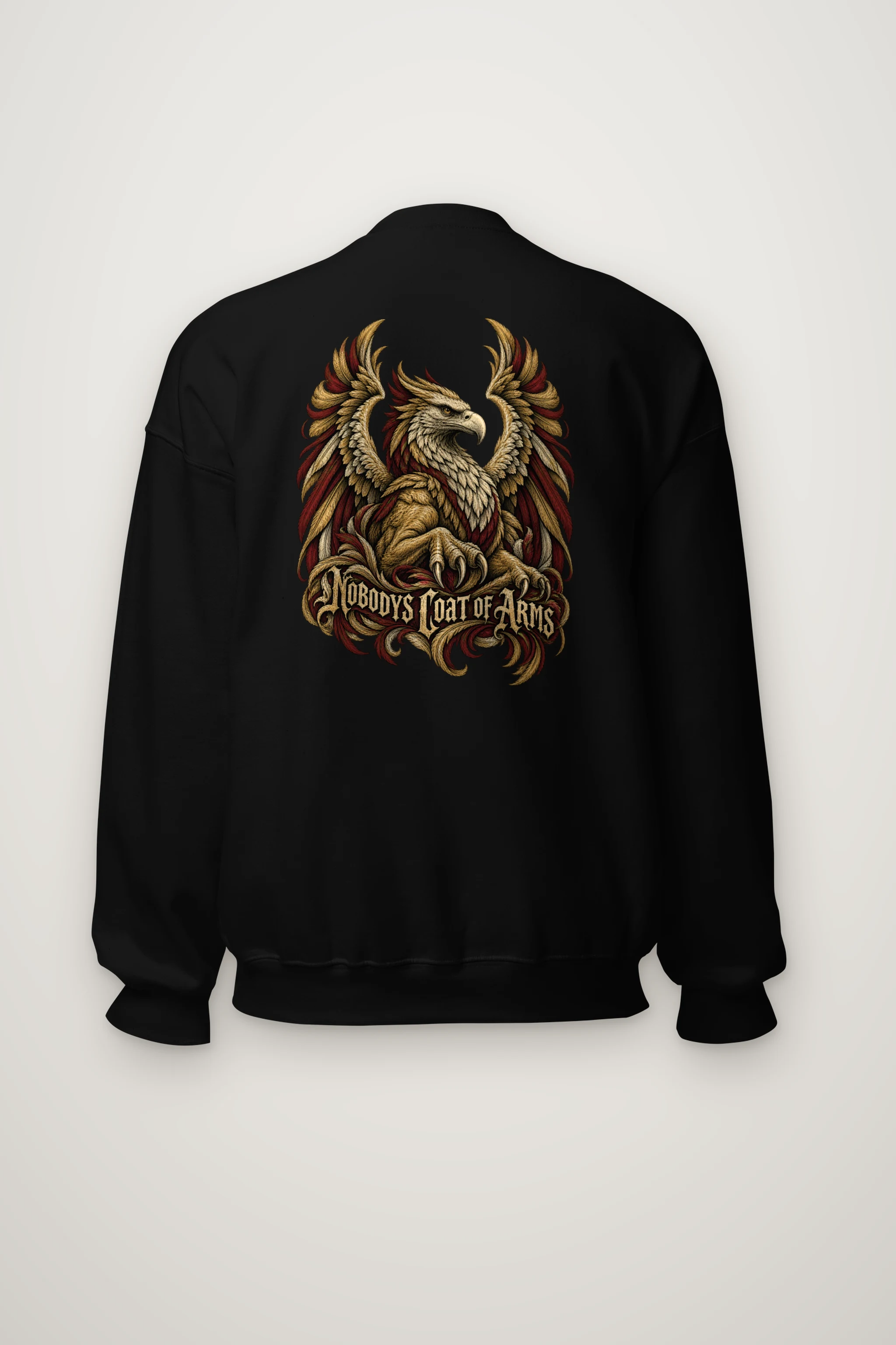 "Nobody's Coat of Arms" Heavy Blend Unisex Crewneck Sweatshirt