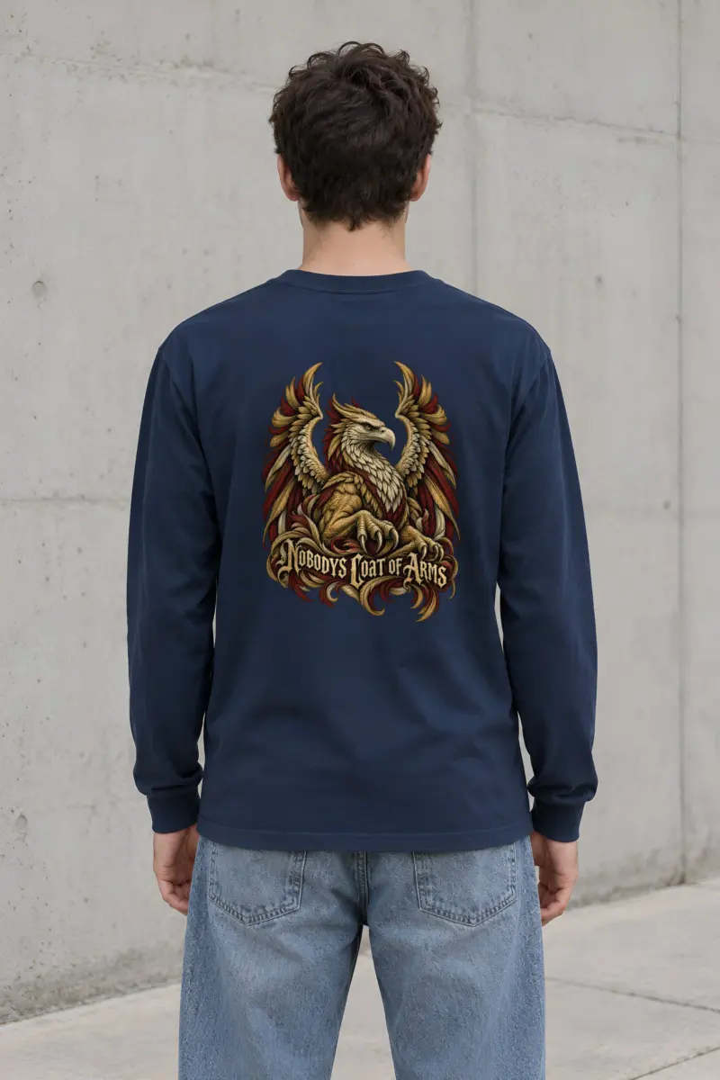 "Nobodys Coat of Arms" Unisex Longsleeve T-shirt