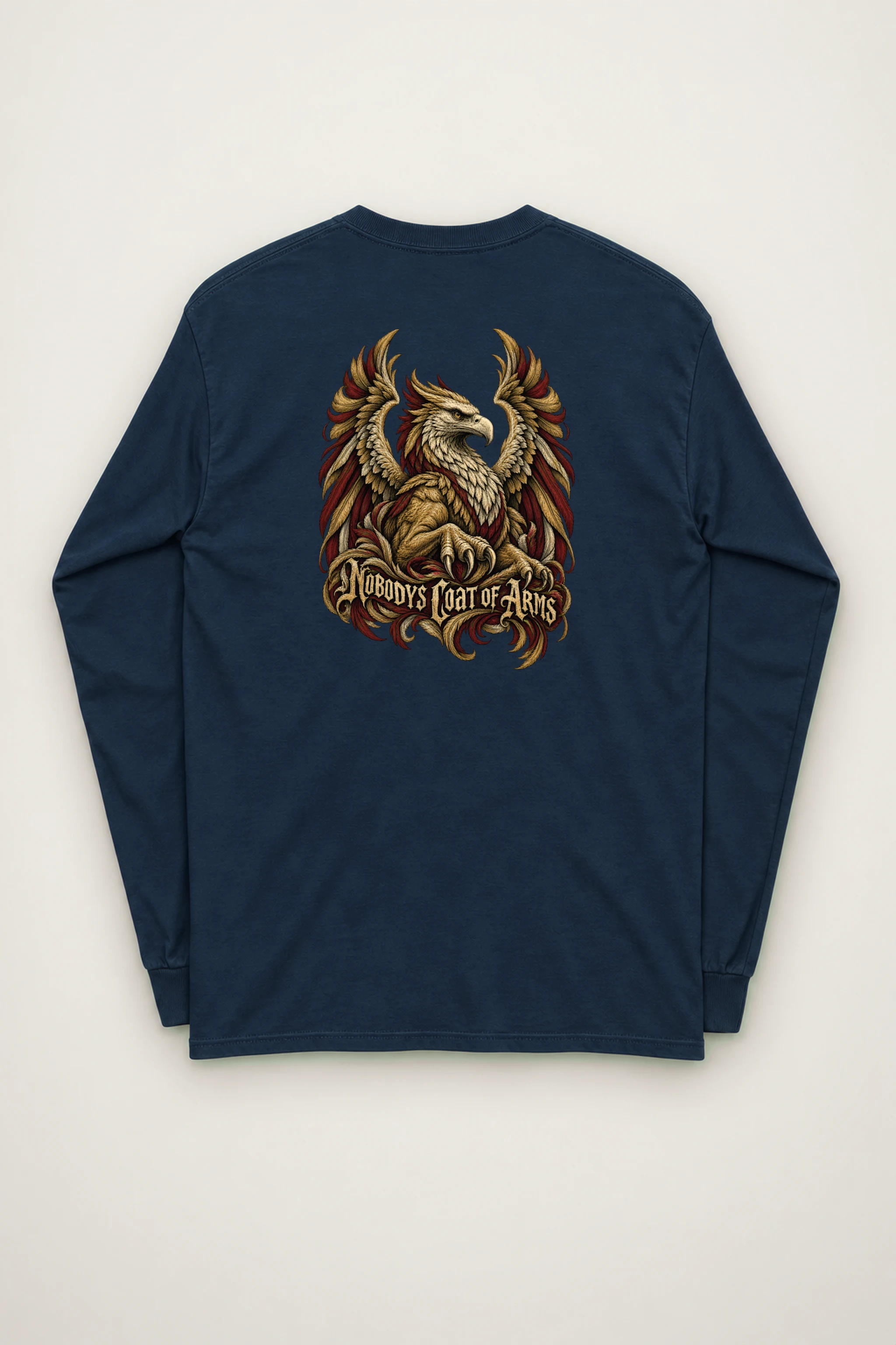 "Nobodys Coat of Arms" Unisex Longsleeve T-shirt