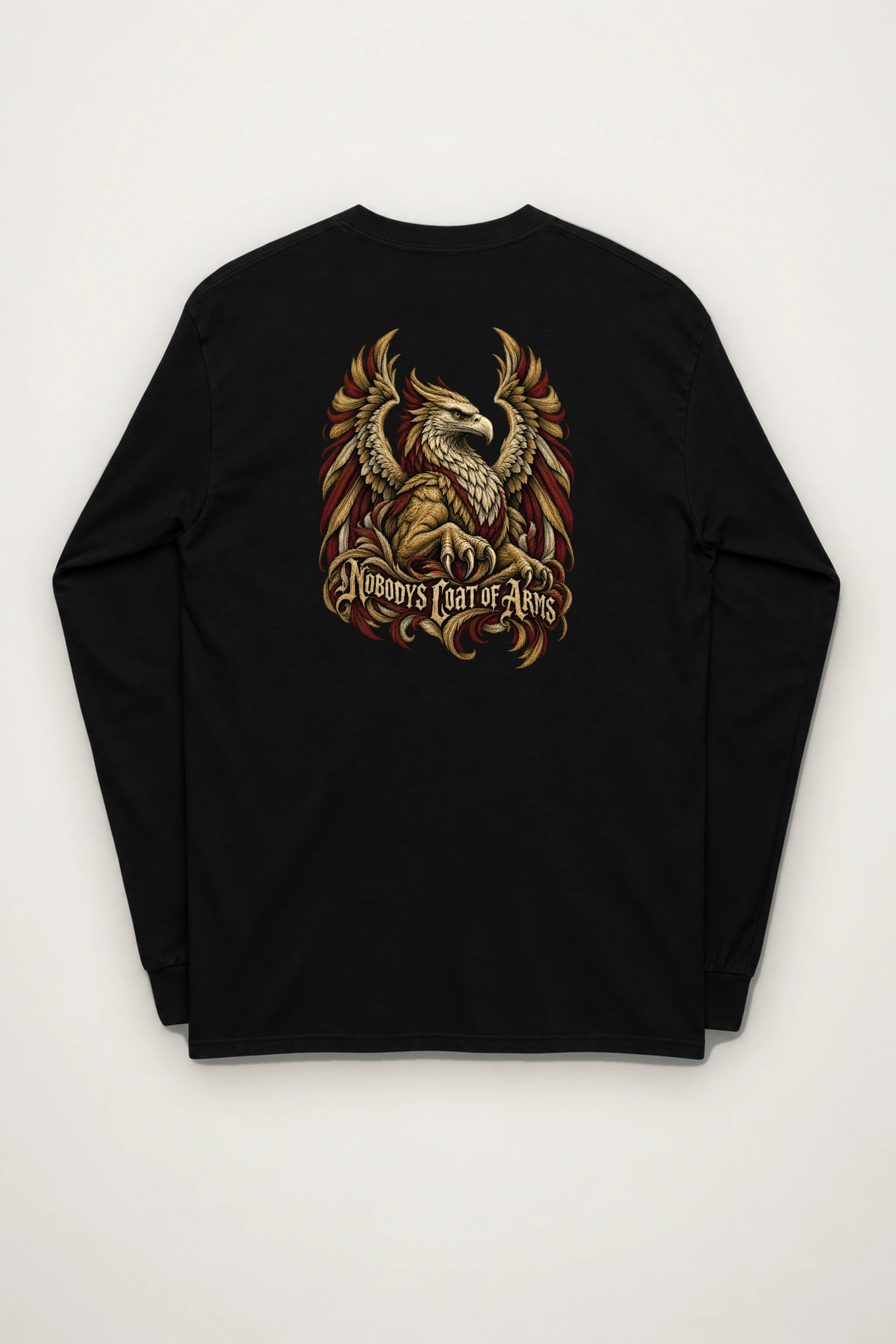 "Nobodys Coat of Arms" Unisex Longsleeve T-shirt