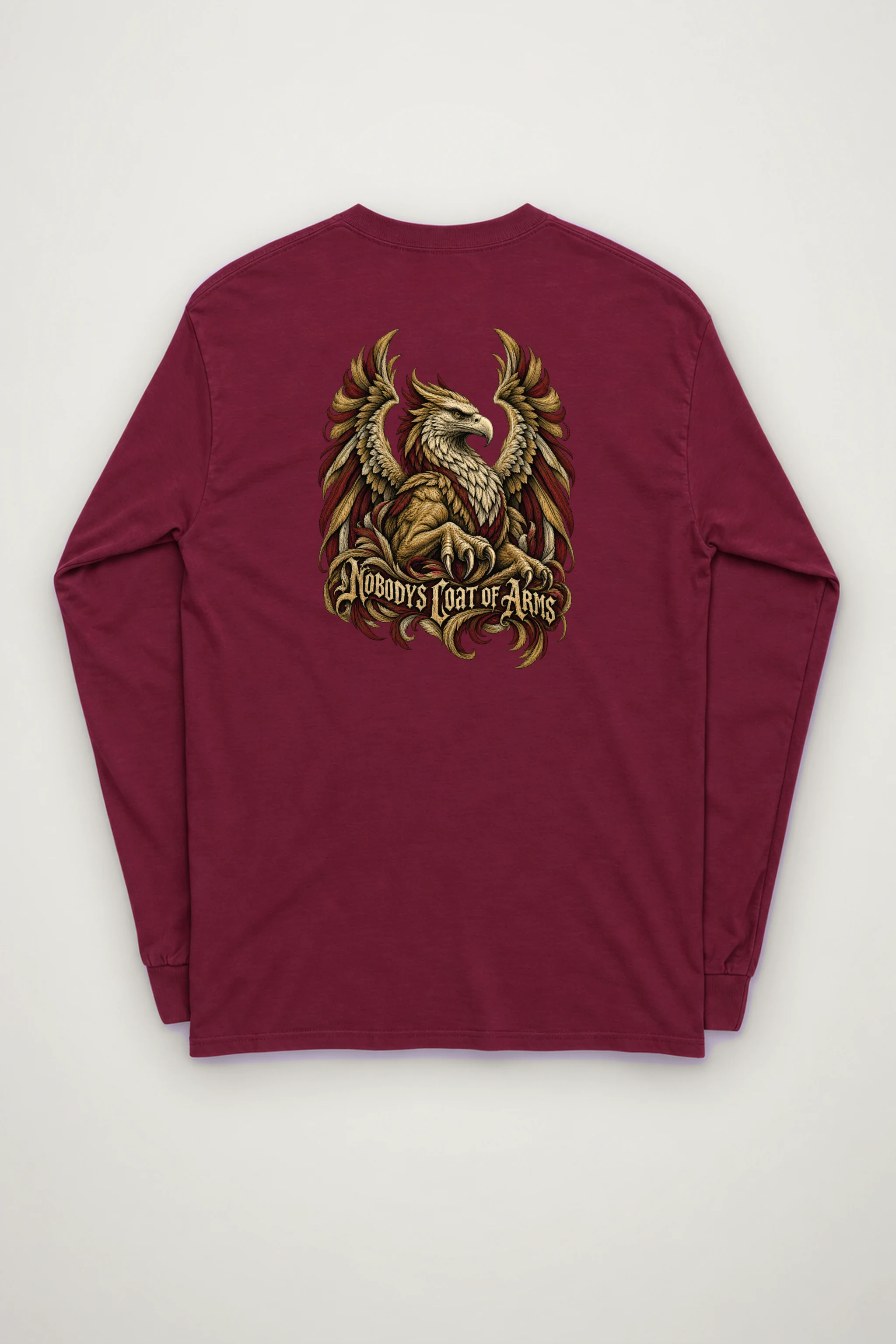 "Nobodys Coat of Arms" Unisex Longsleeve T-shirt