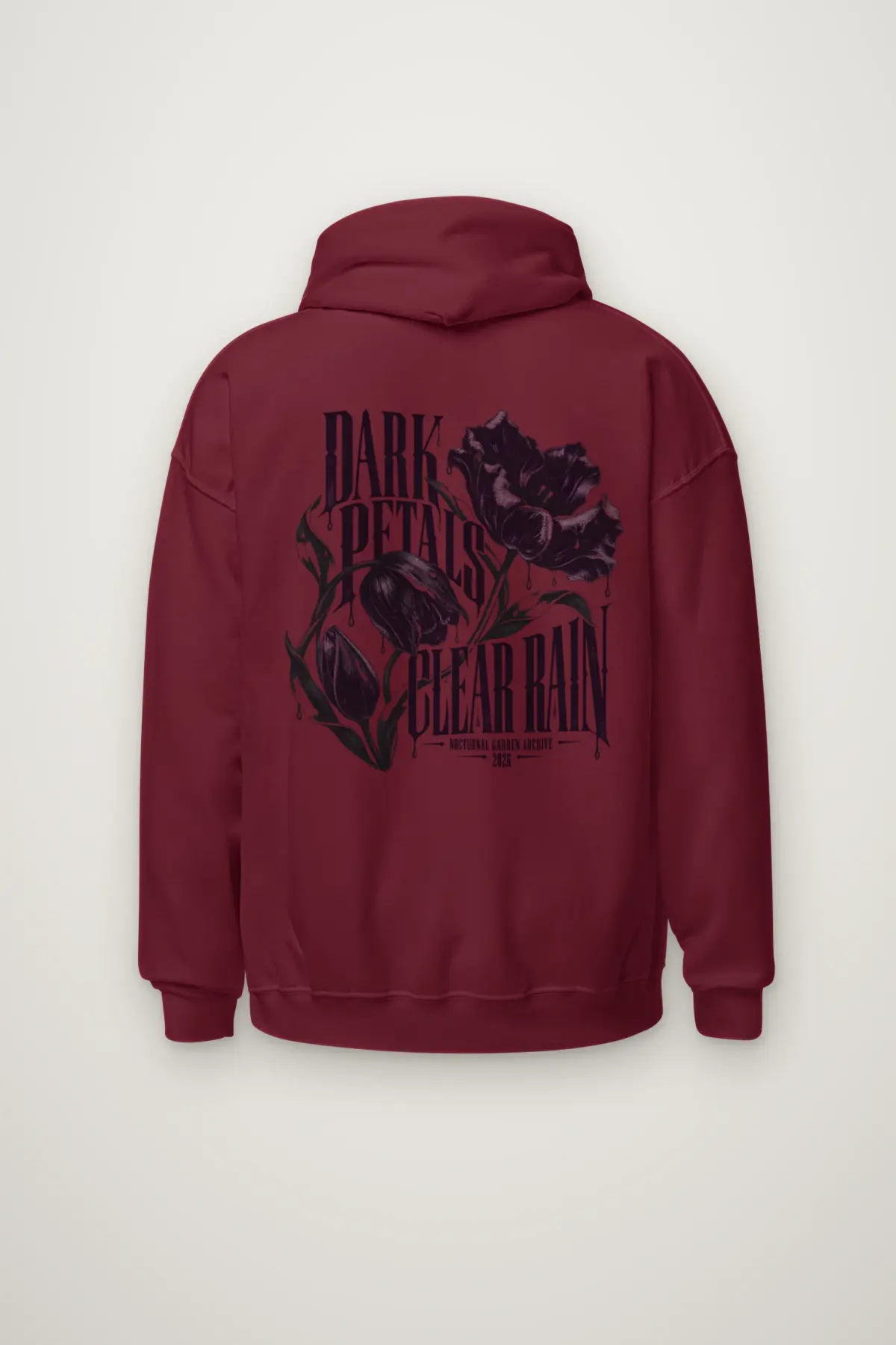 "Nocturnal Garden Archive" Heavy Blend Unisex Pullover Hoodie