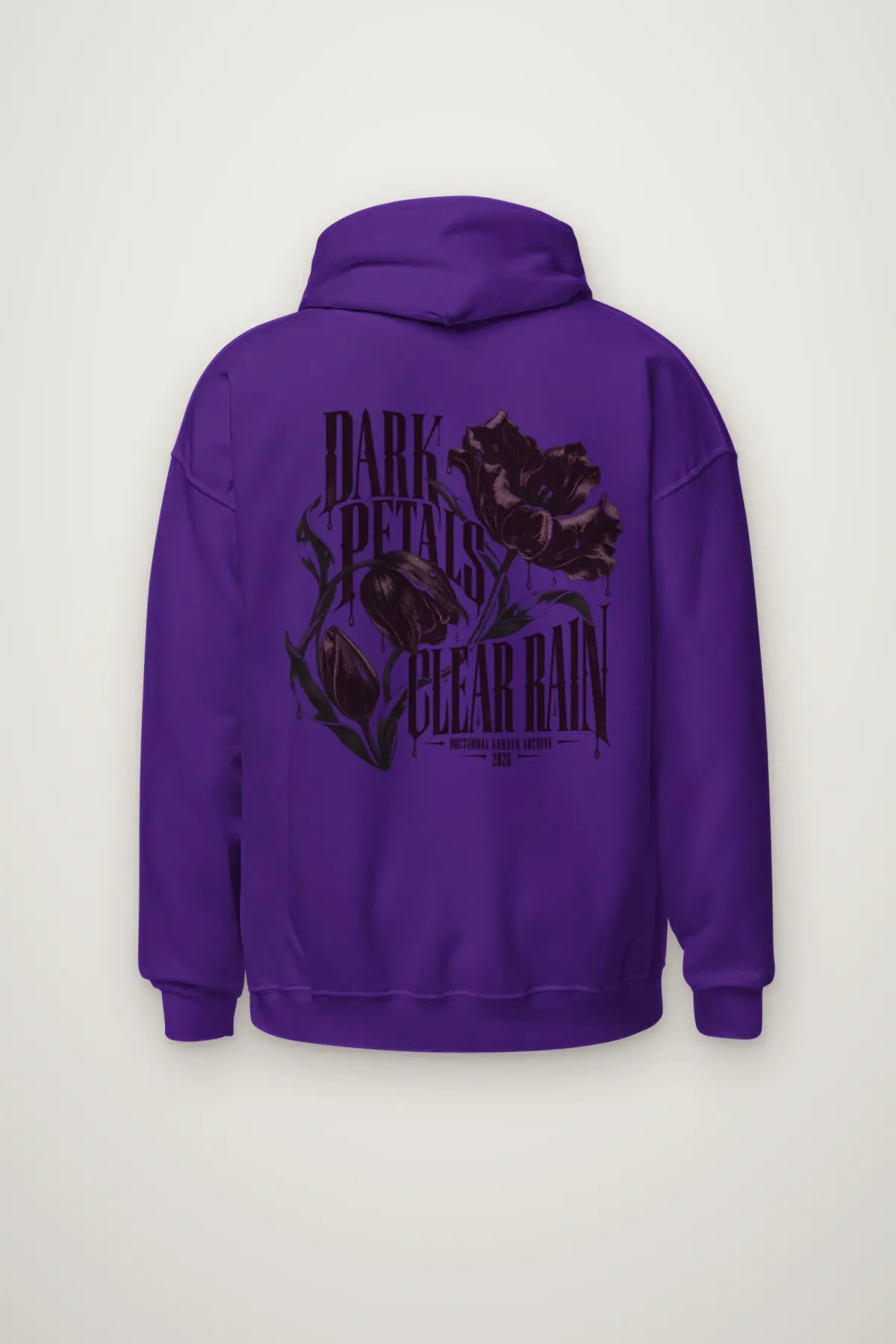 "Nocturnal Garden Archive" Heavy Blend Unisex Pullover Hoodie