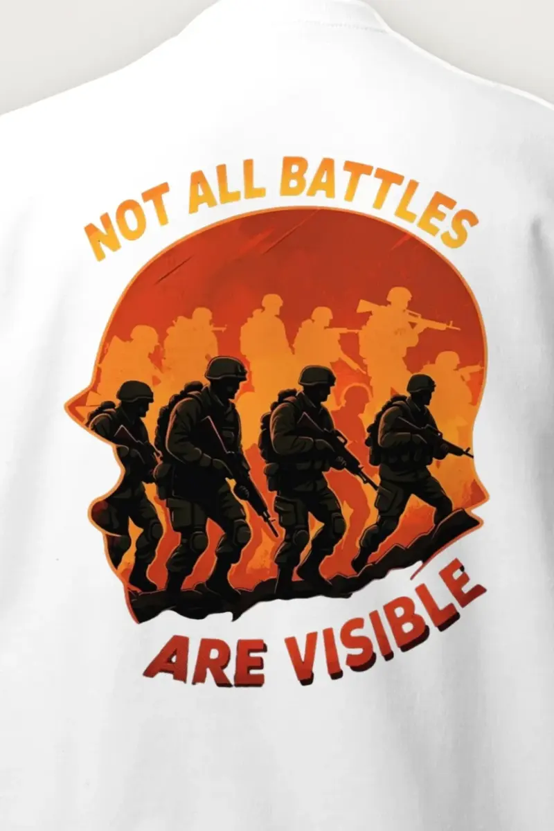 "Not All Battles" Heavy Blend Unisex Crewneck Sweatshirt