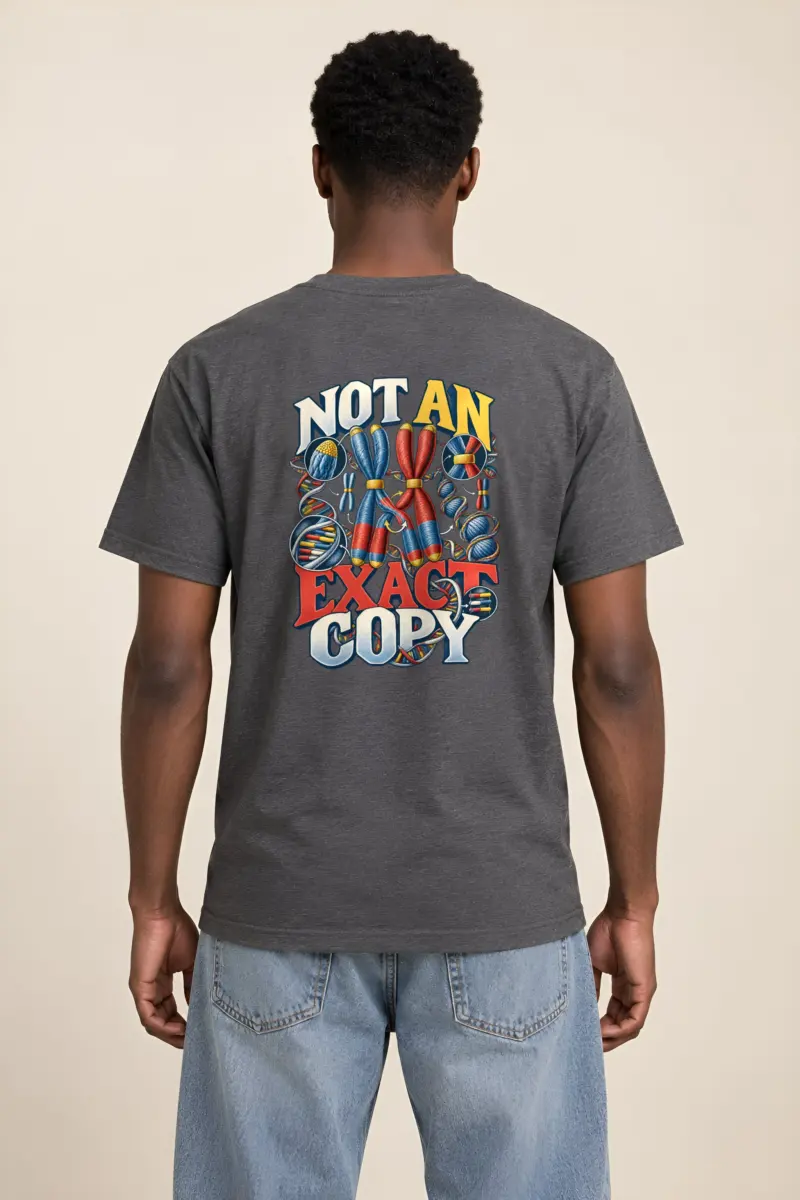 “Not an Exact Copy” Heavyweight Unisex Crewneck T-shirt