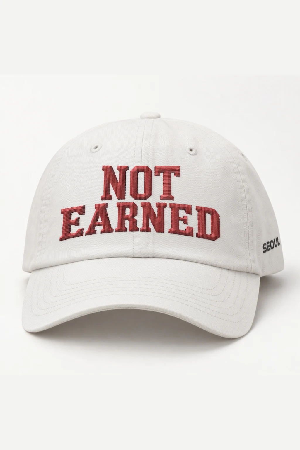 "Not Earned Collegiate Arches" Classic Dad Hat · Embroidered