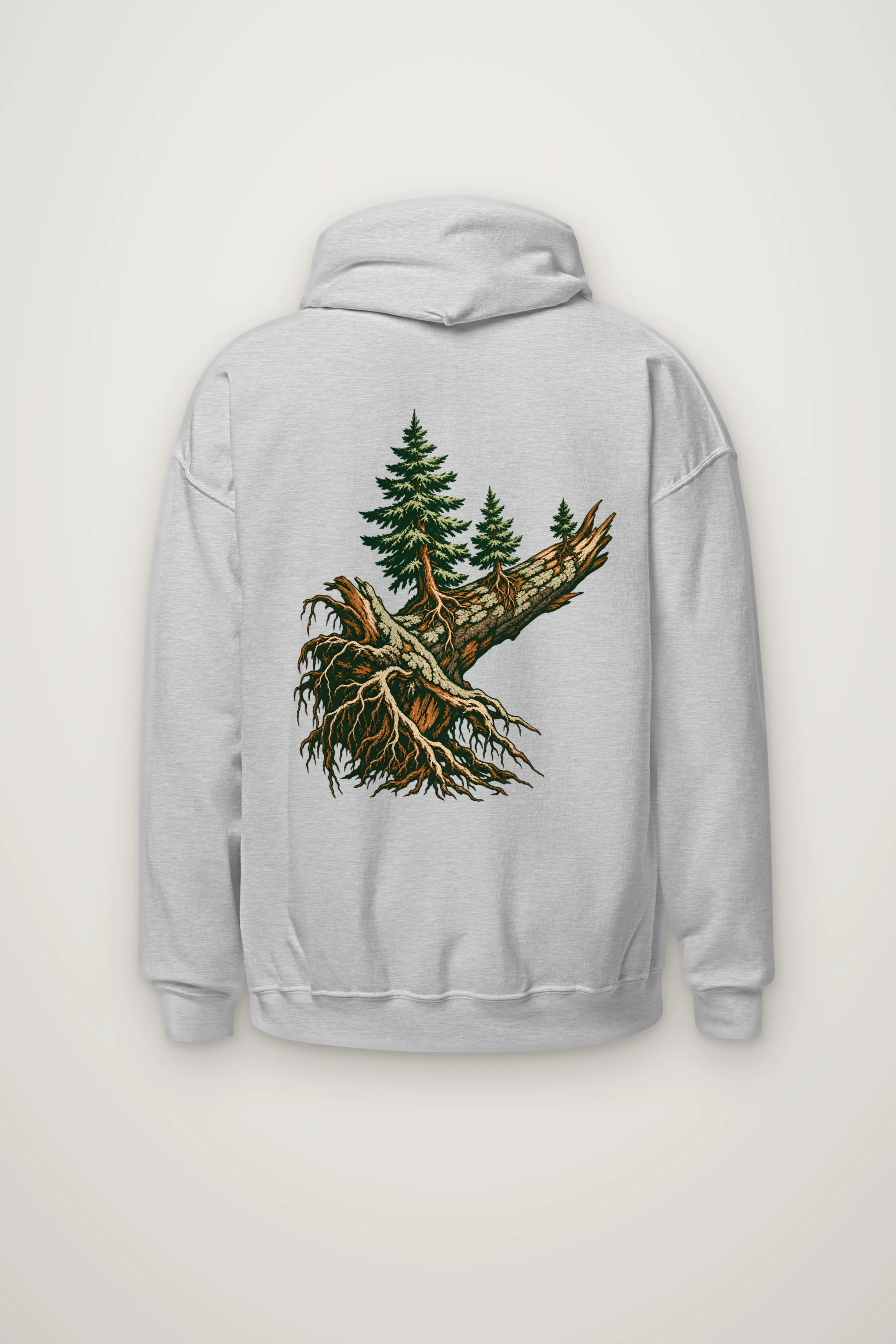 "Nurse Log Conifers" Heavy Blend Unisex Pullover Hoodie