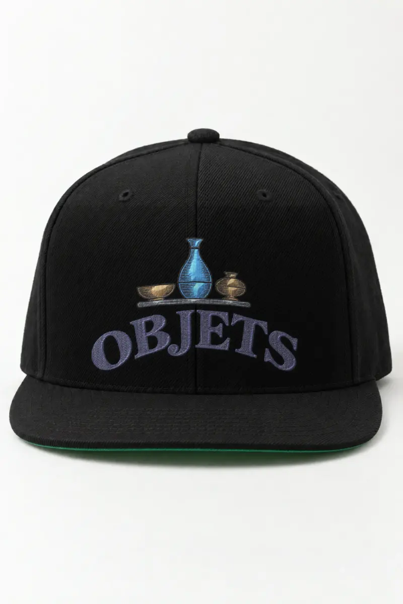“OBJETS” Classic Snapback · Embroidered