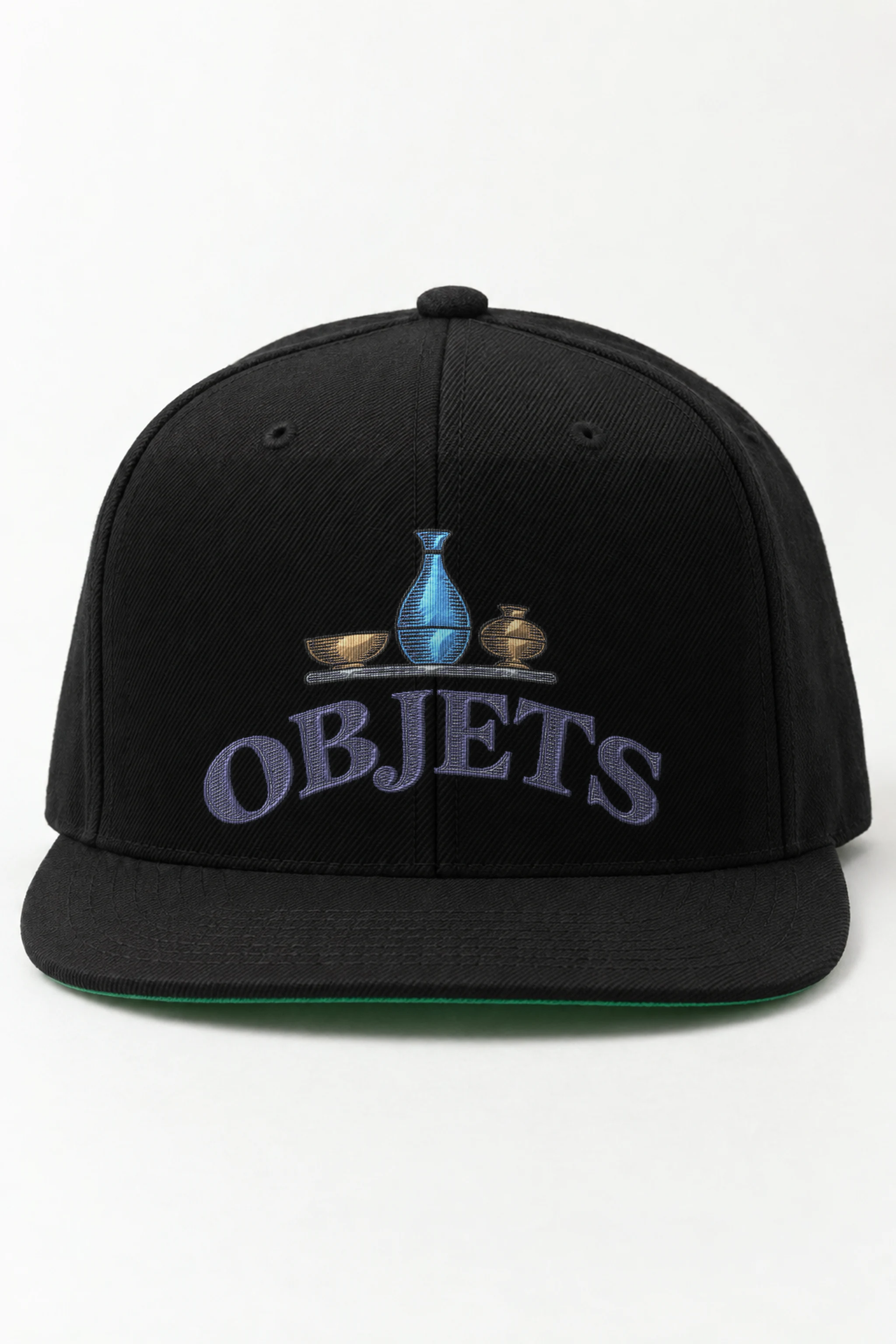 "OBJETS" Classic Snapback · Embroidered