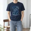"Observe the Tidal Pull" Heavyweight Unisex Crewneck T-shirt