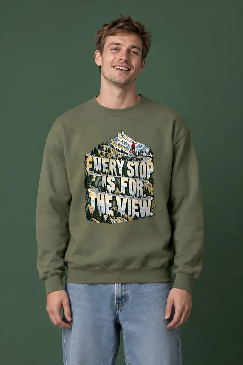 “Obviously For The View” Unisex Crewneck Sweatshirt