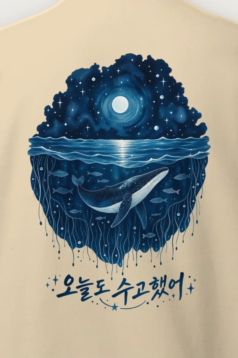 "Ocean Rest" Heavy Blend Unisex Crewneck Sweatshirt