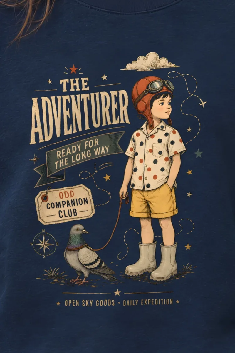 "Odd Companion" Heavy Blend Unisex Crewneck Sweatshirt