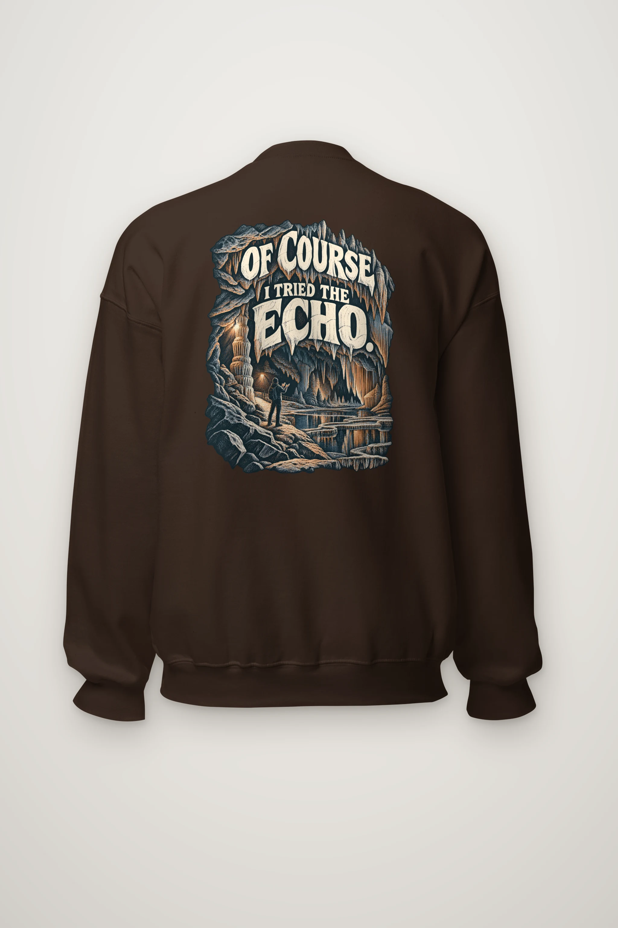"Of Course I Tried the Echo" Heavy Blend Unisex Crewneck Sweatshirt