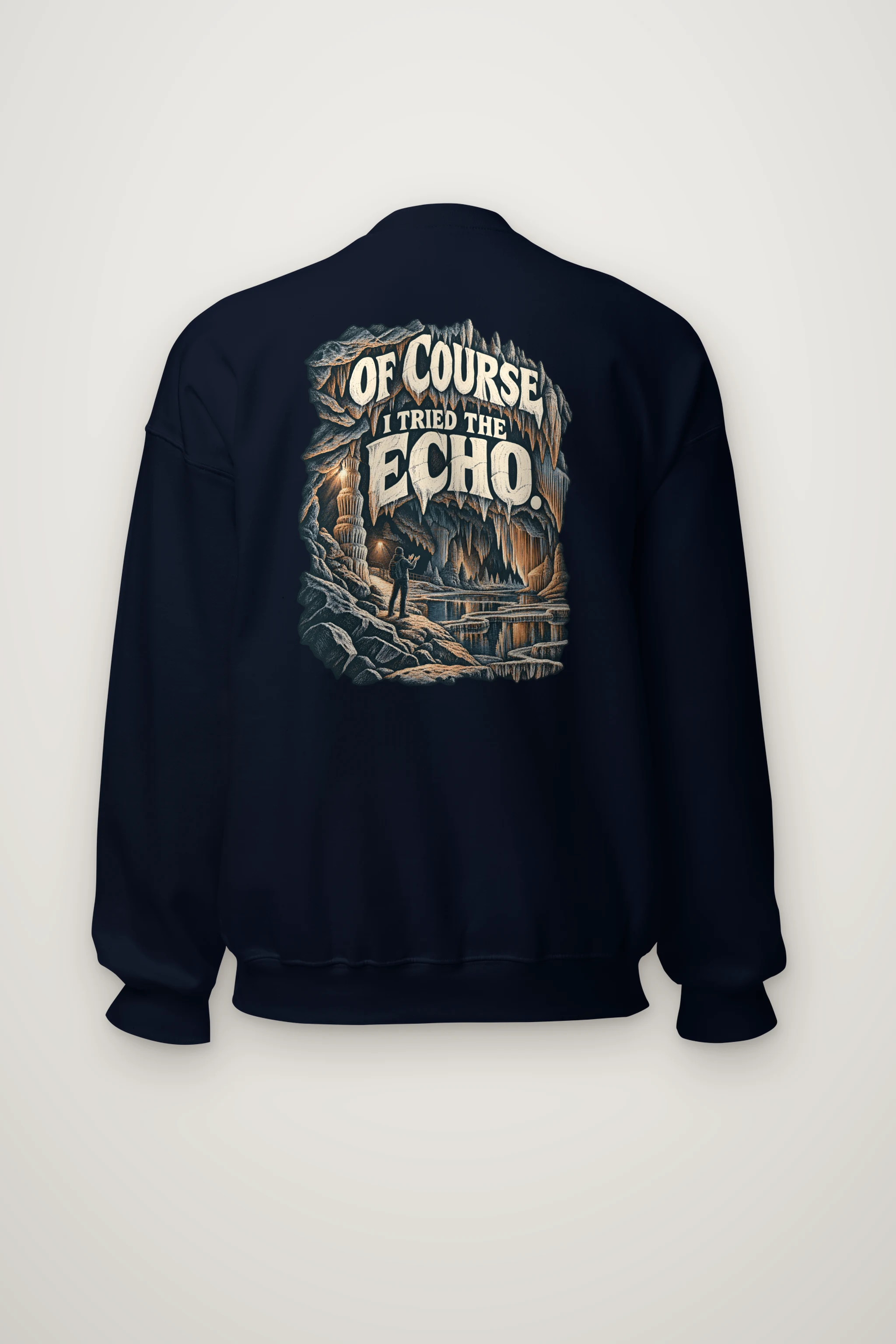 "Of Course I Tried the Echo" Heavy Blend Unisex Crewneck Sweatshirt