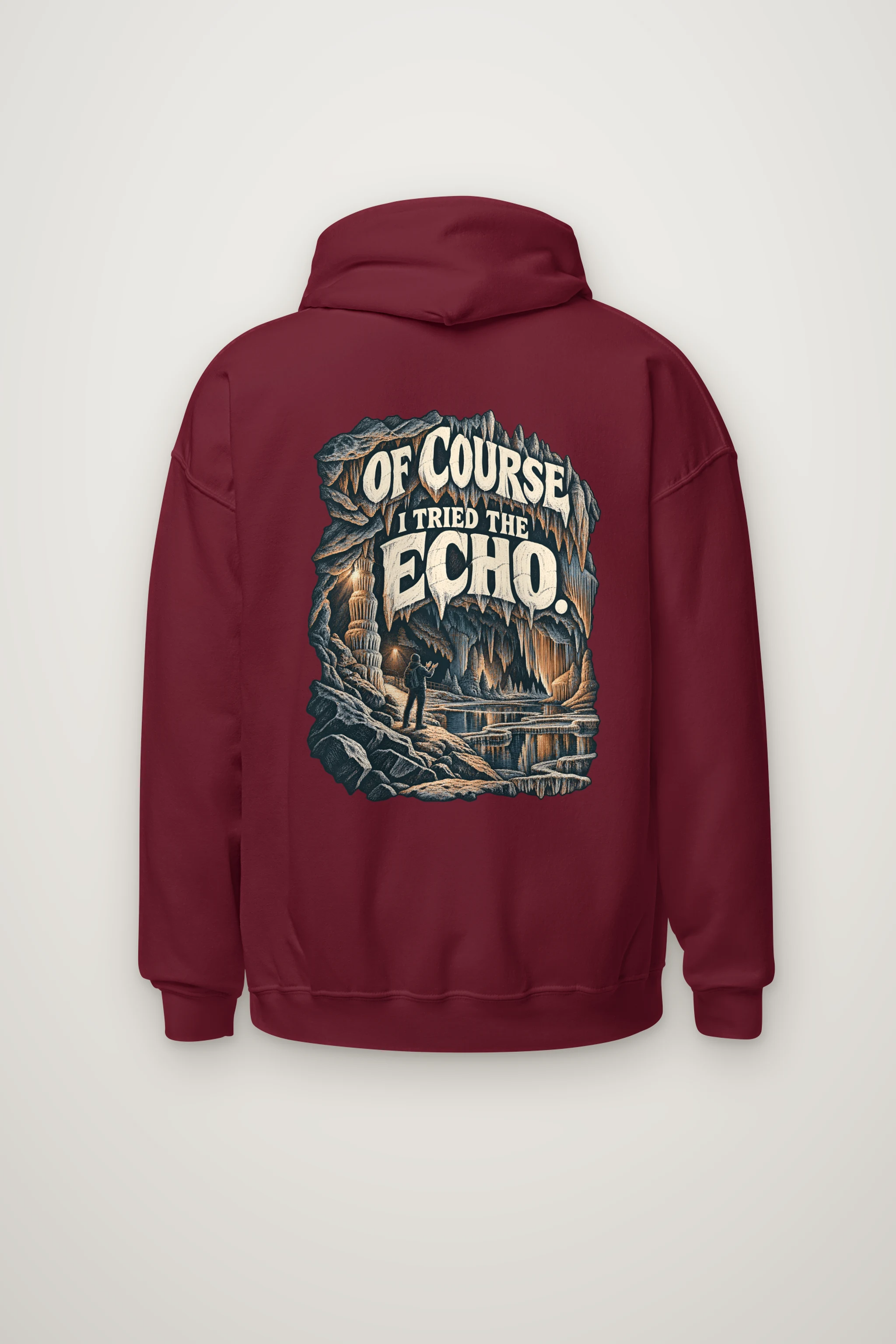 "Of Course I Tried the Echo" Heavy Blend Unisex Pullover Hoodie