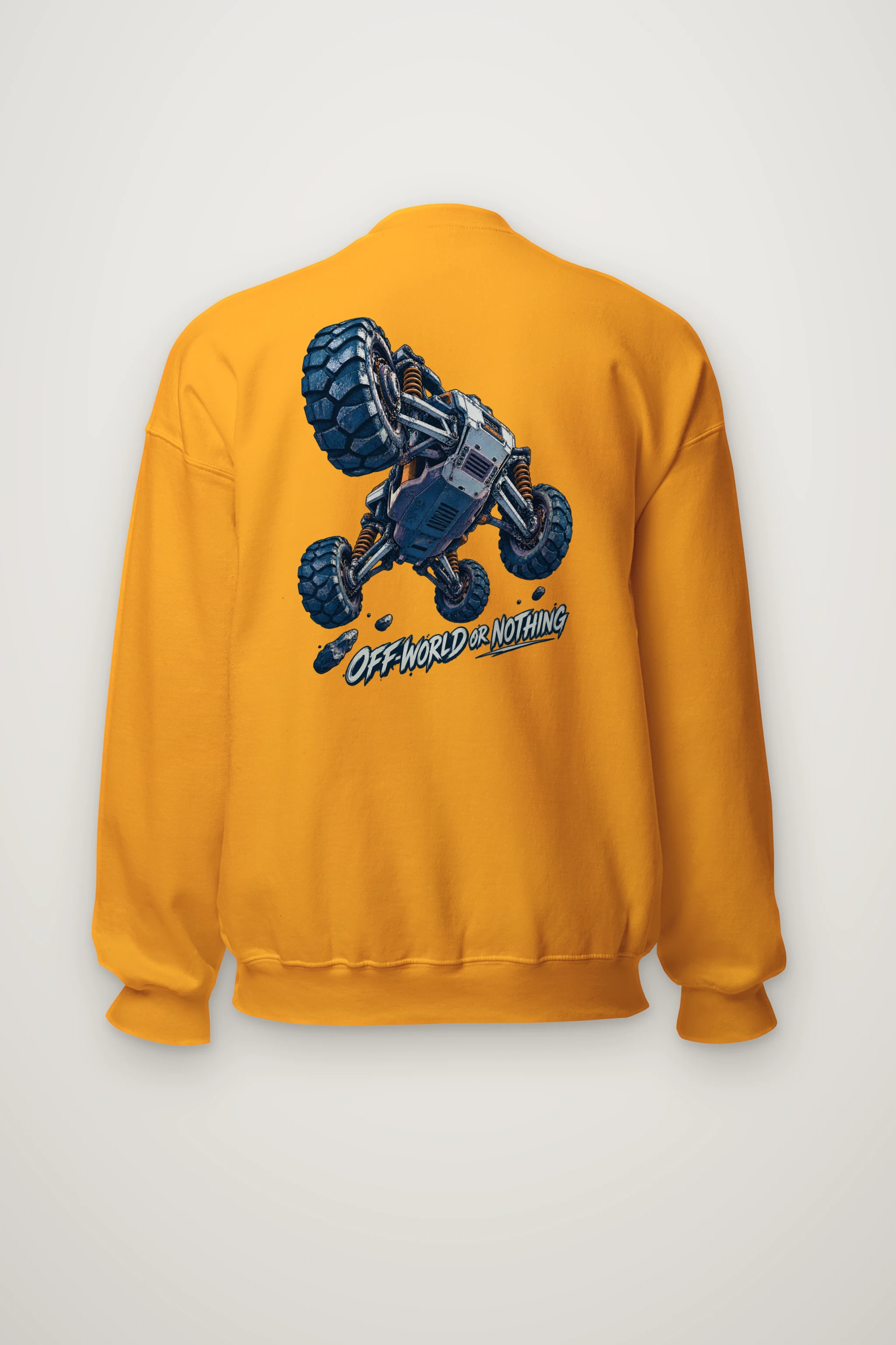 "Off-World or Nothing" Heavy Blend Unisex Crewneck Sweatshirt