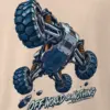 "Off-World or Nothing" Men's Oversized Heavyweight Crewneck T-Shirt